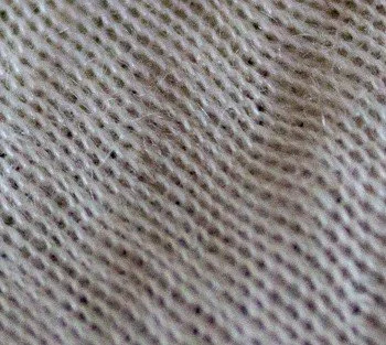 SeiYarn knit fabric construction detail