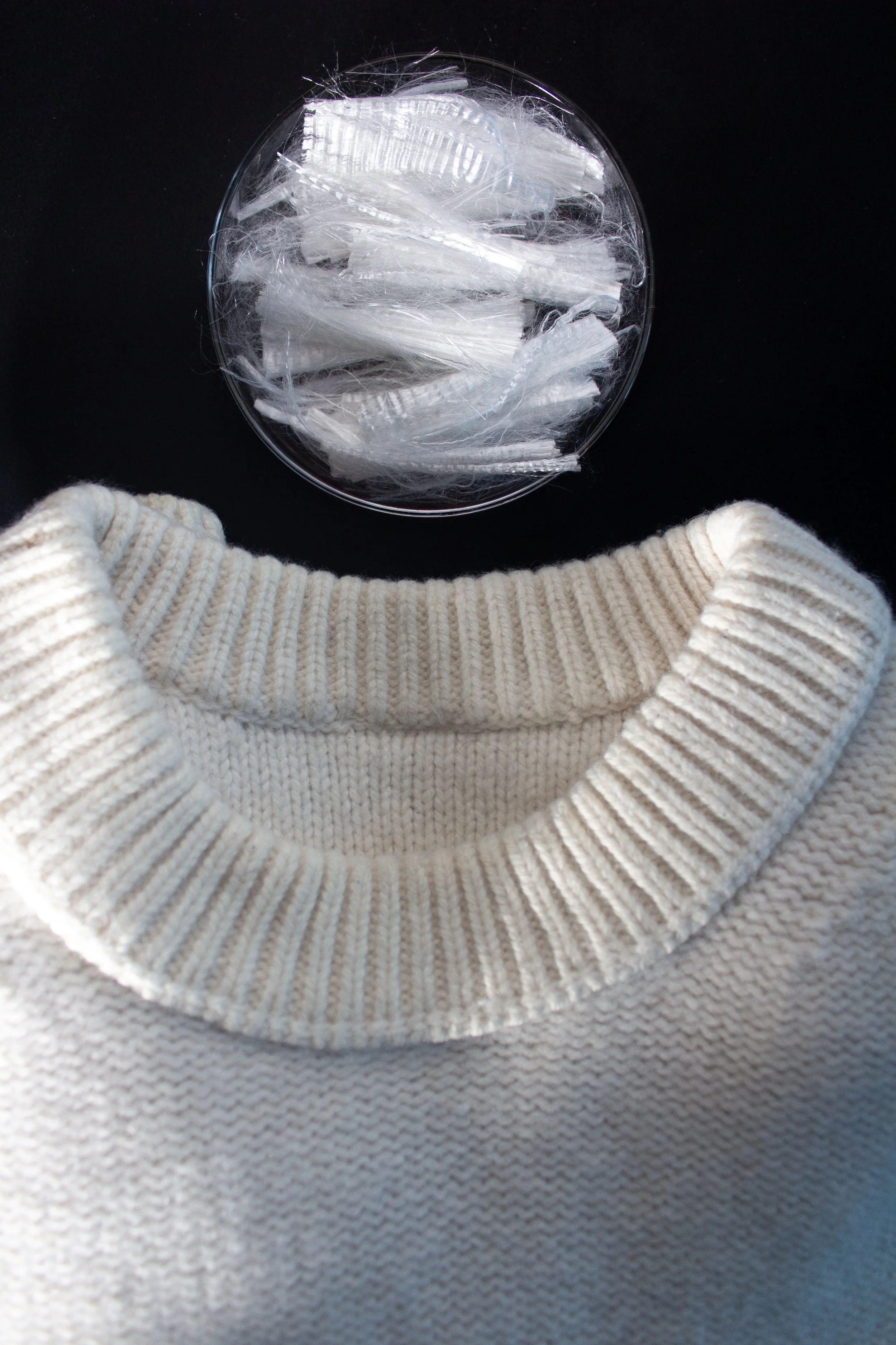 SeiFibre SeiYarn knit sweater application