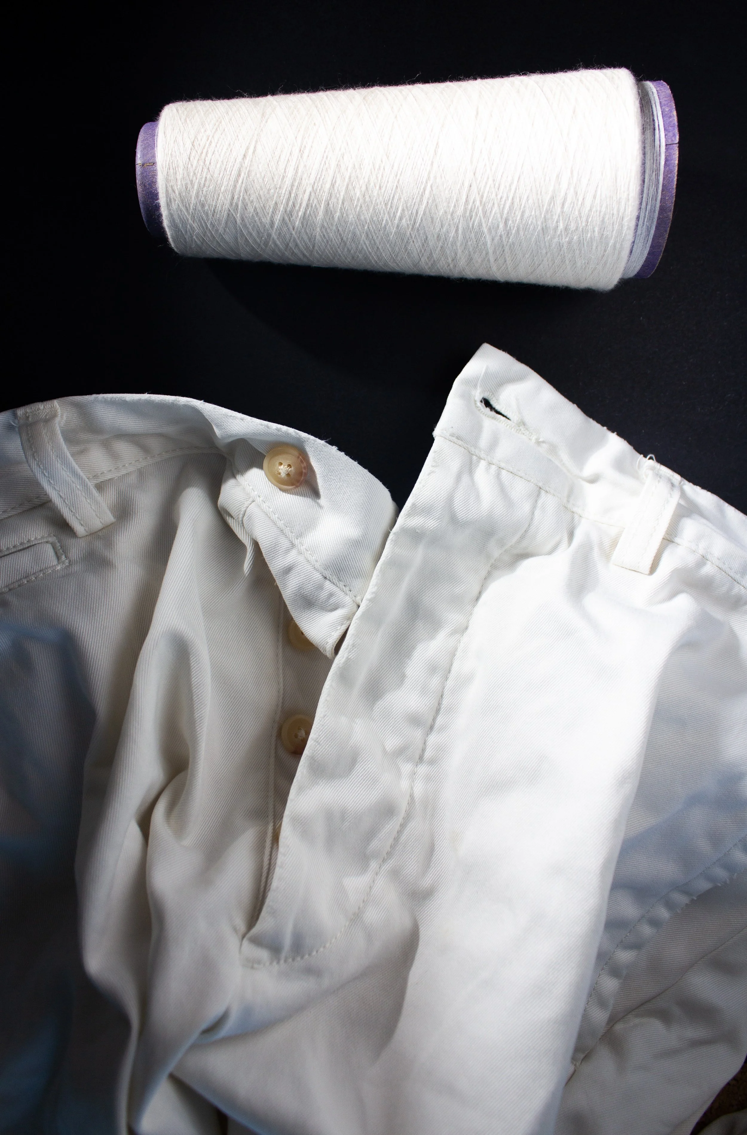 SeiYarn cotton blend denim application