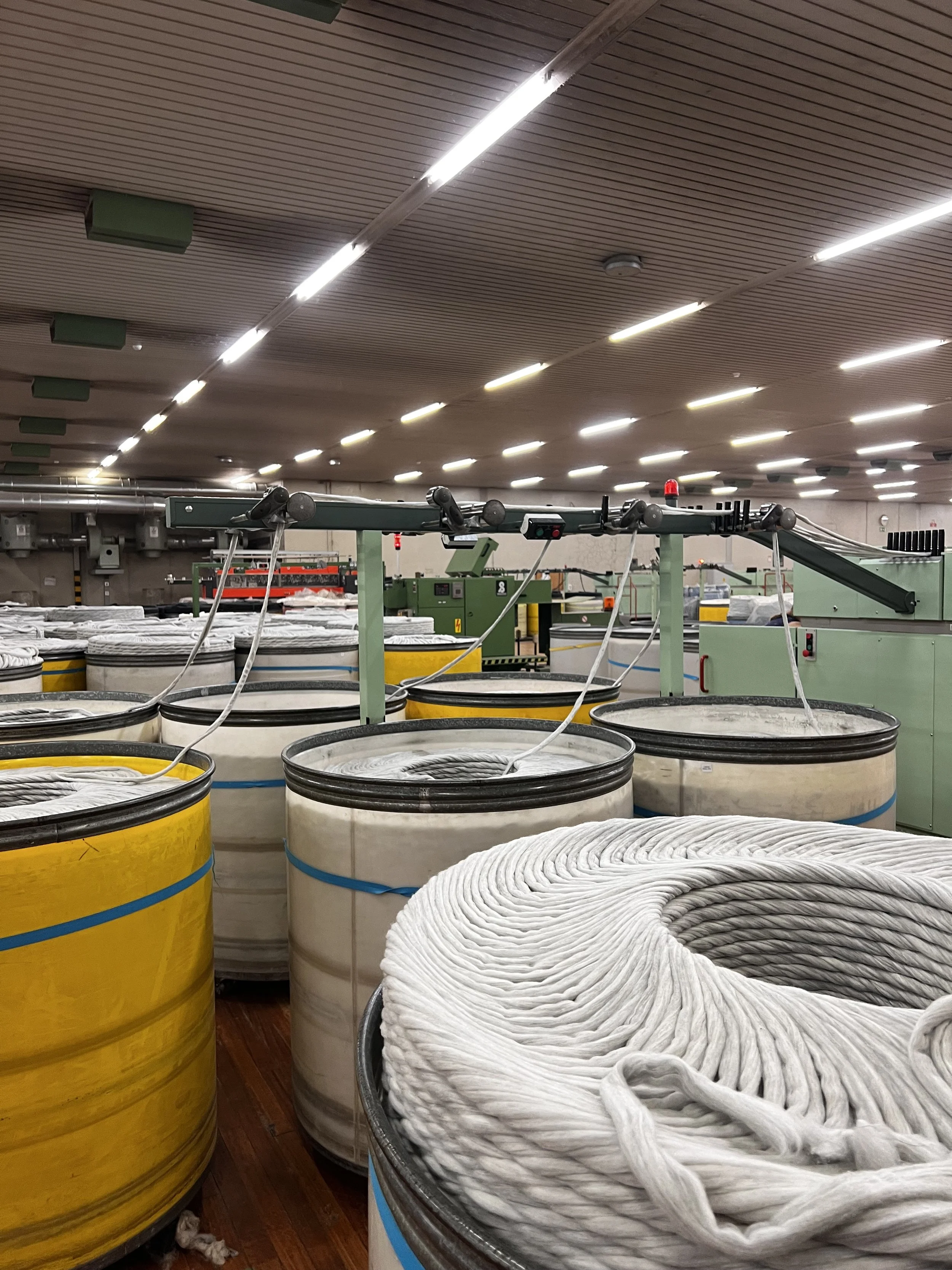 Yarn production