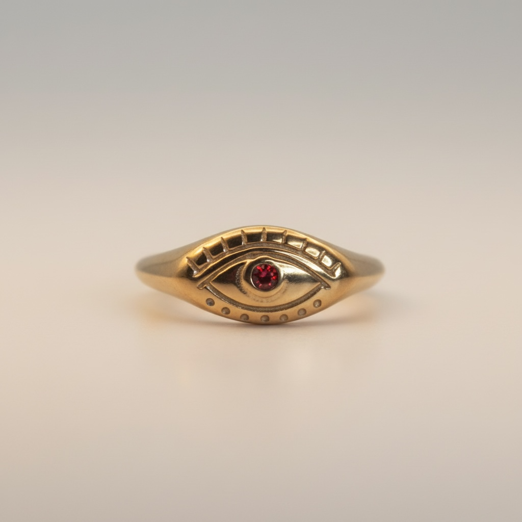 Chunky Eye Ring