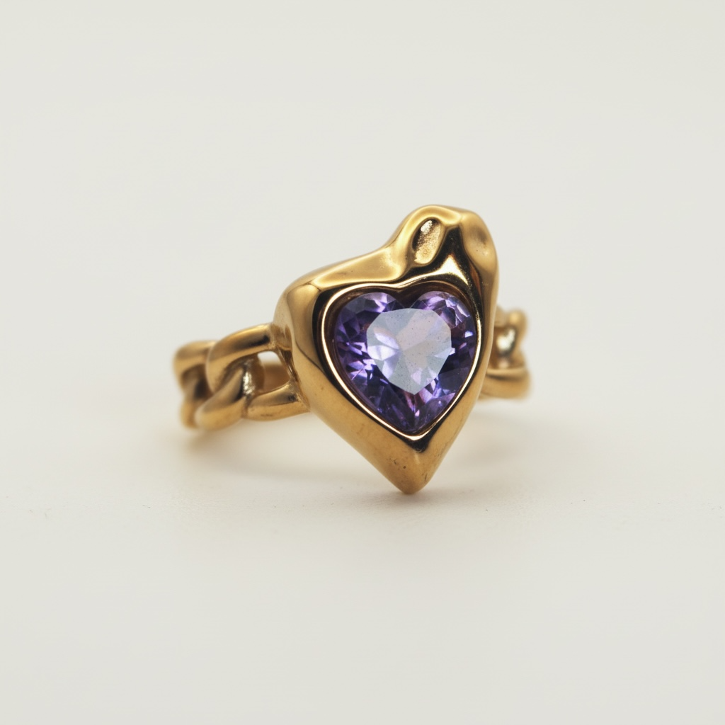 Heart of Gold Ring