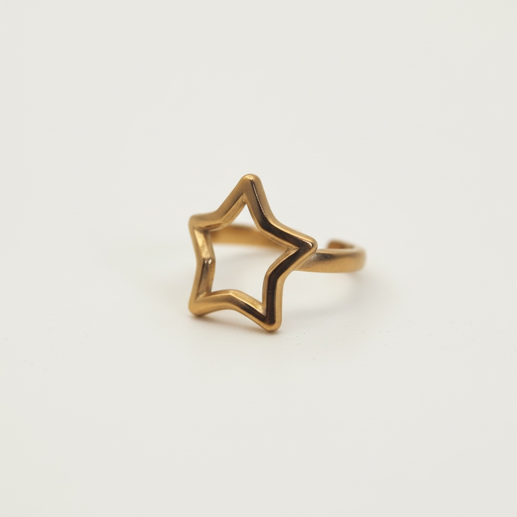 Hollowed Star Ring