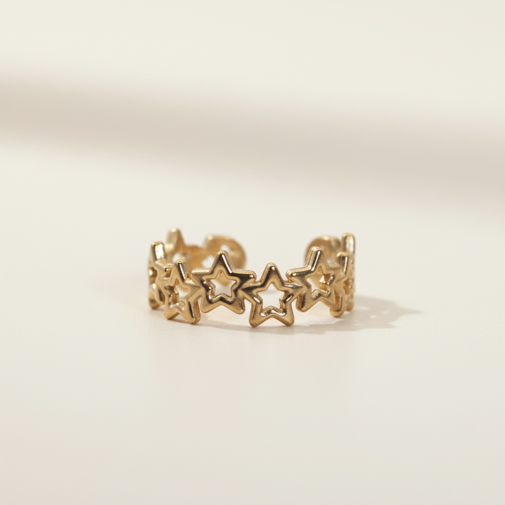 Star Wrap Around Ring