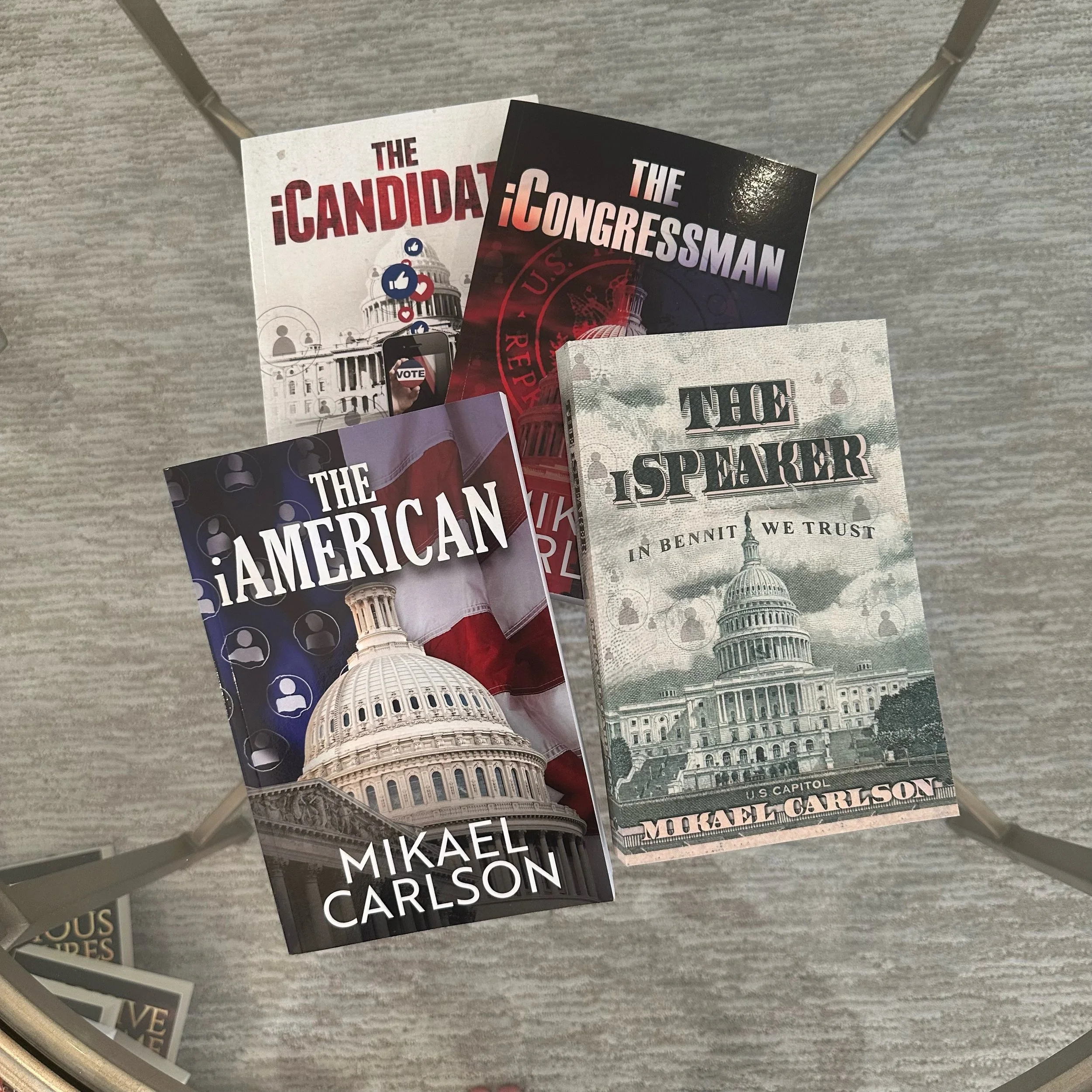 Michael Bennit Series Signed Paperback Bundle