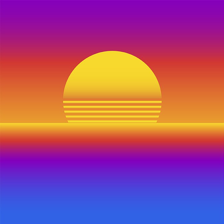 Retro Sunset