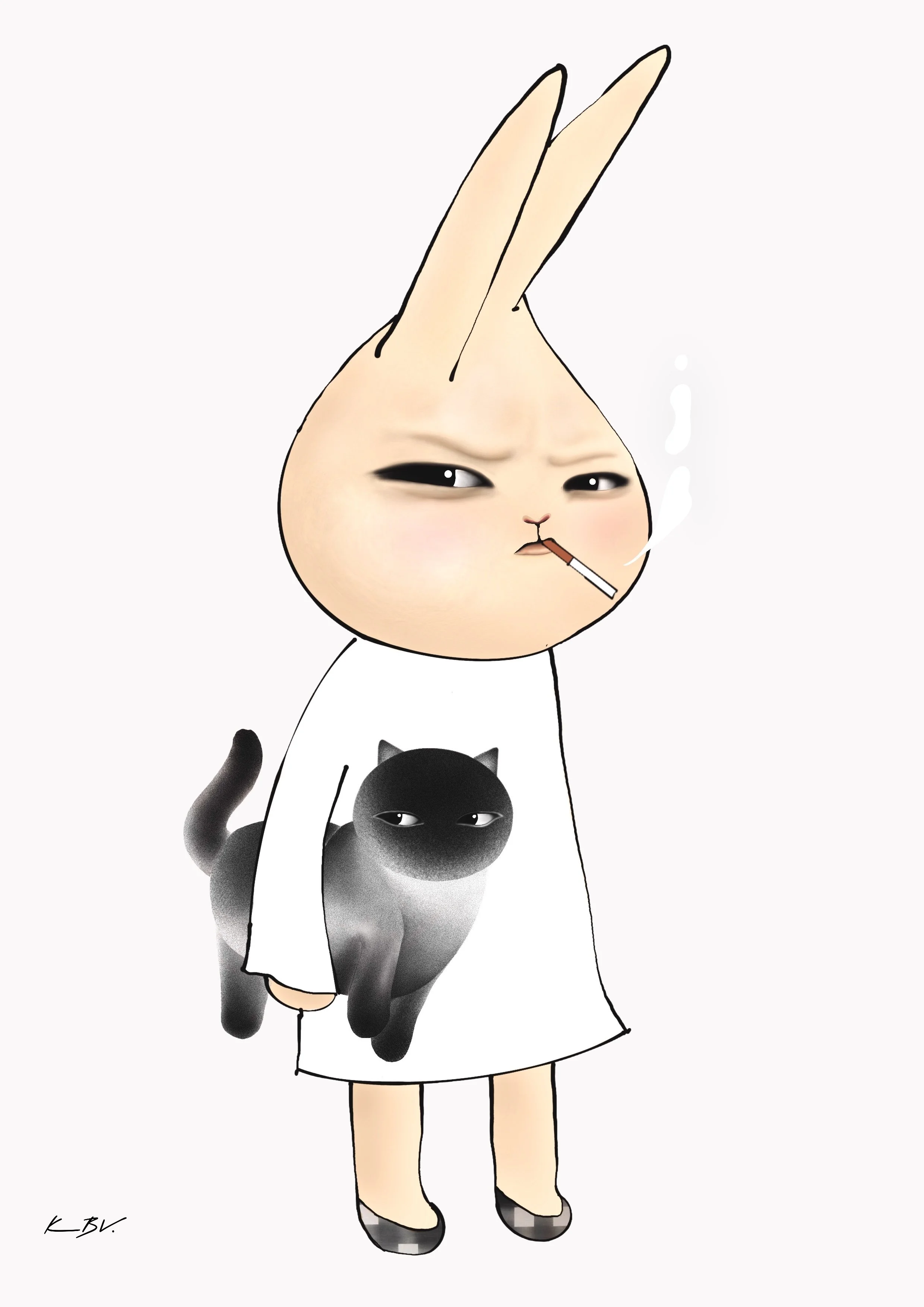 Bunny’s 5-minute break [Grumpy Collective]
