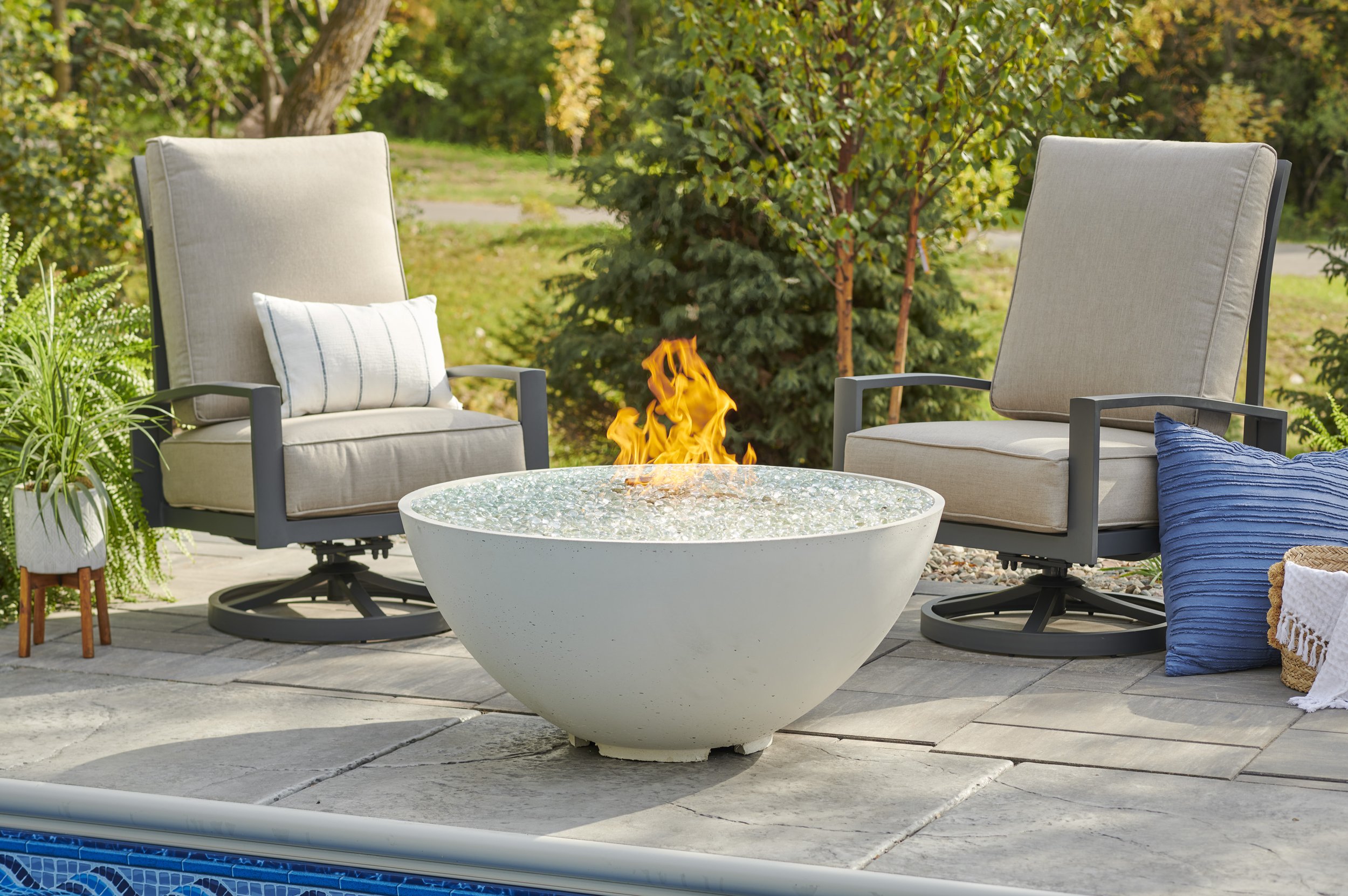 Cove Edge Round Gas Fire Pit Bowl