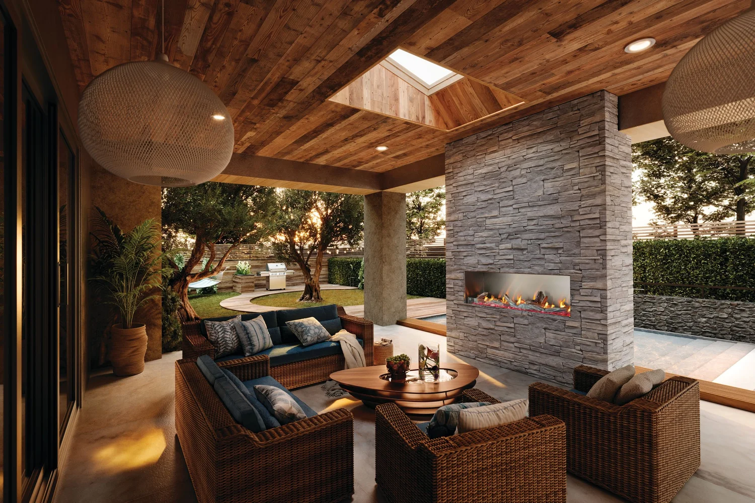 Outdoor Fireplaces | Enhance Your Outdoors Today — Gilbert Fireplaces ...