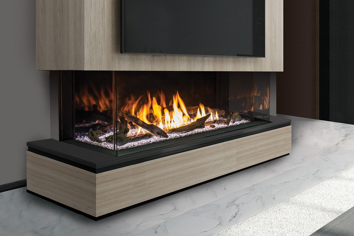 Urbana Linear Gas Fireplace