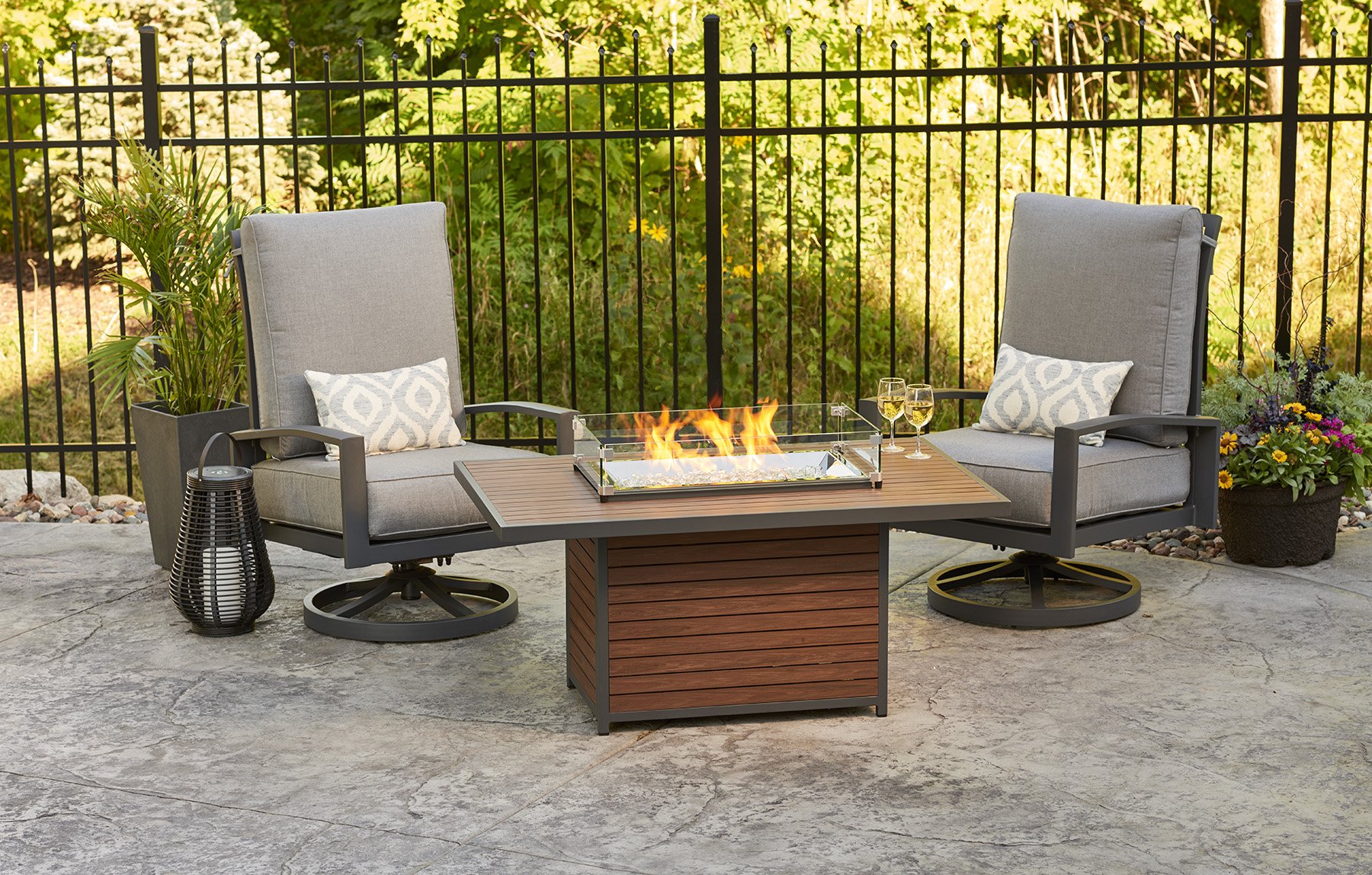 Kenwood Gas Fire Pit Table