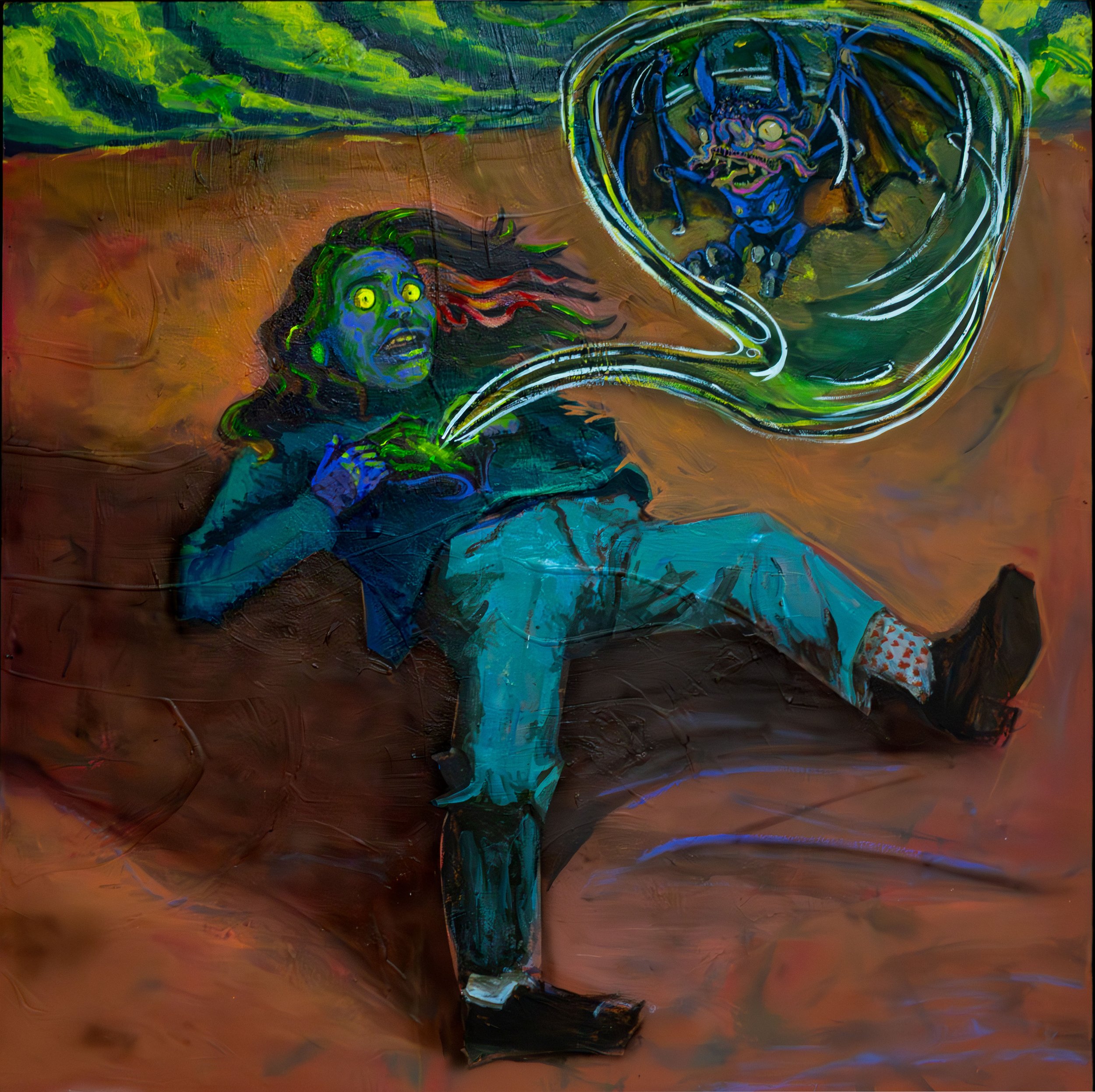 "Ritual of the Dust Devil, Snorting Chaos, Exhaling Annihilation"