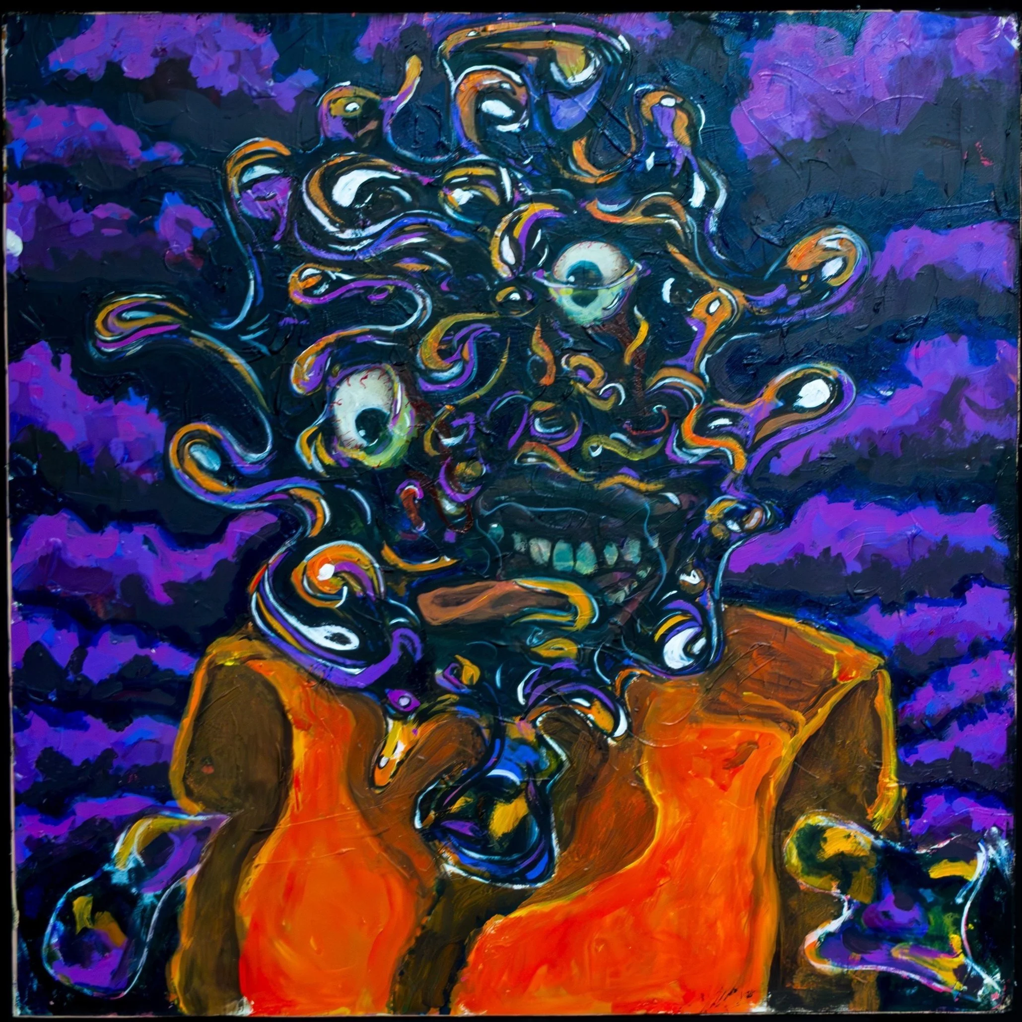 "Self Portrait as My Life Floods and I Sink to the Bottom of the Riverbed"