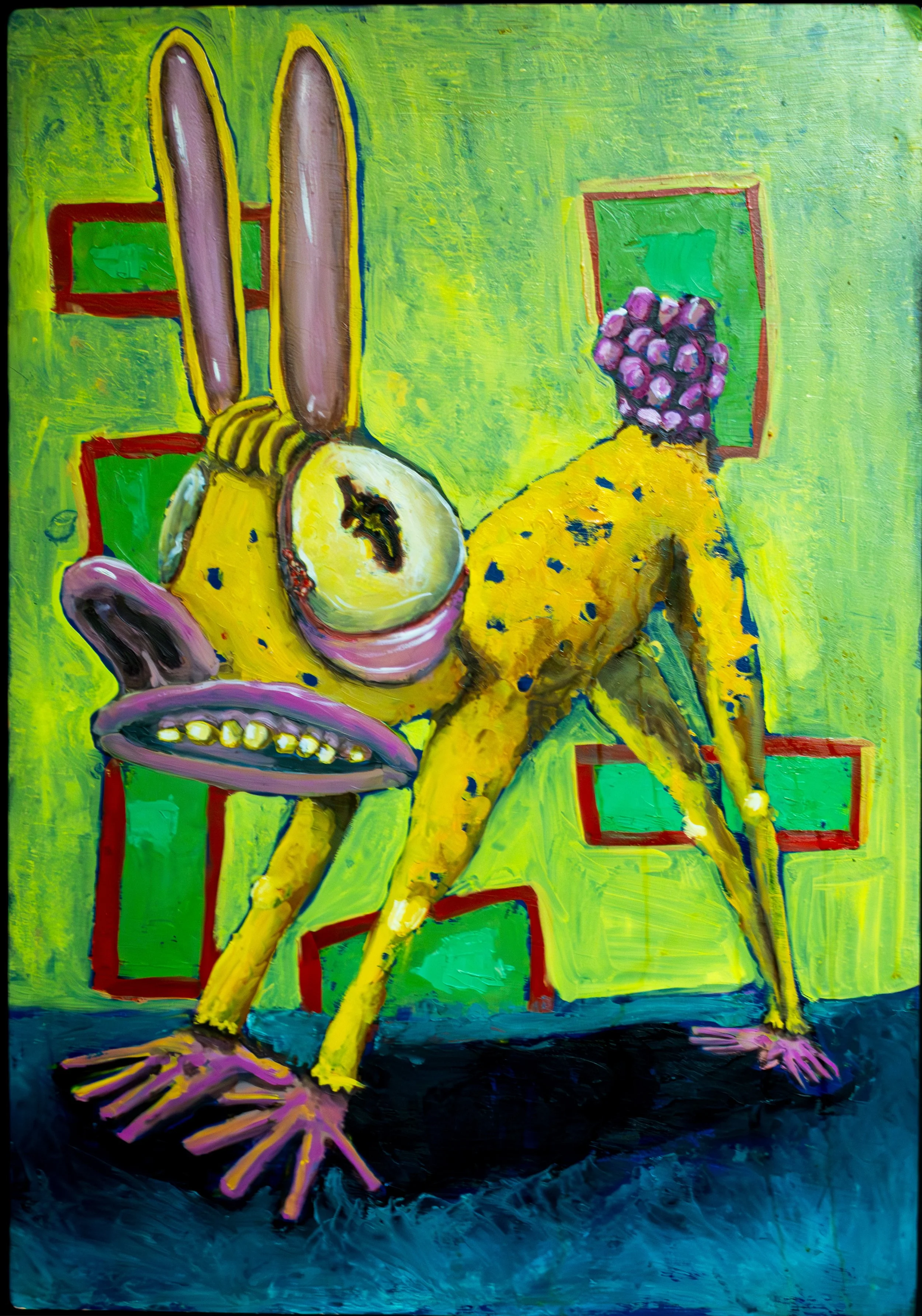 “Panic Posture in a Yoga Studio Full of Haters”