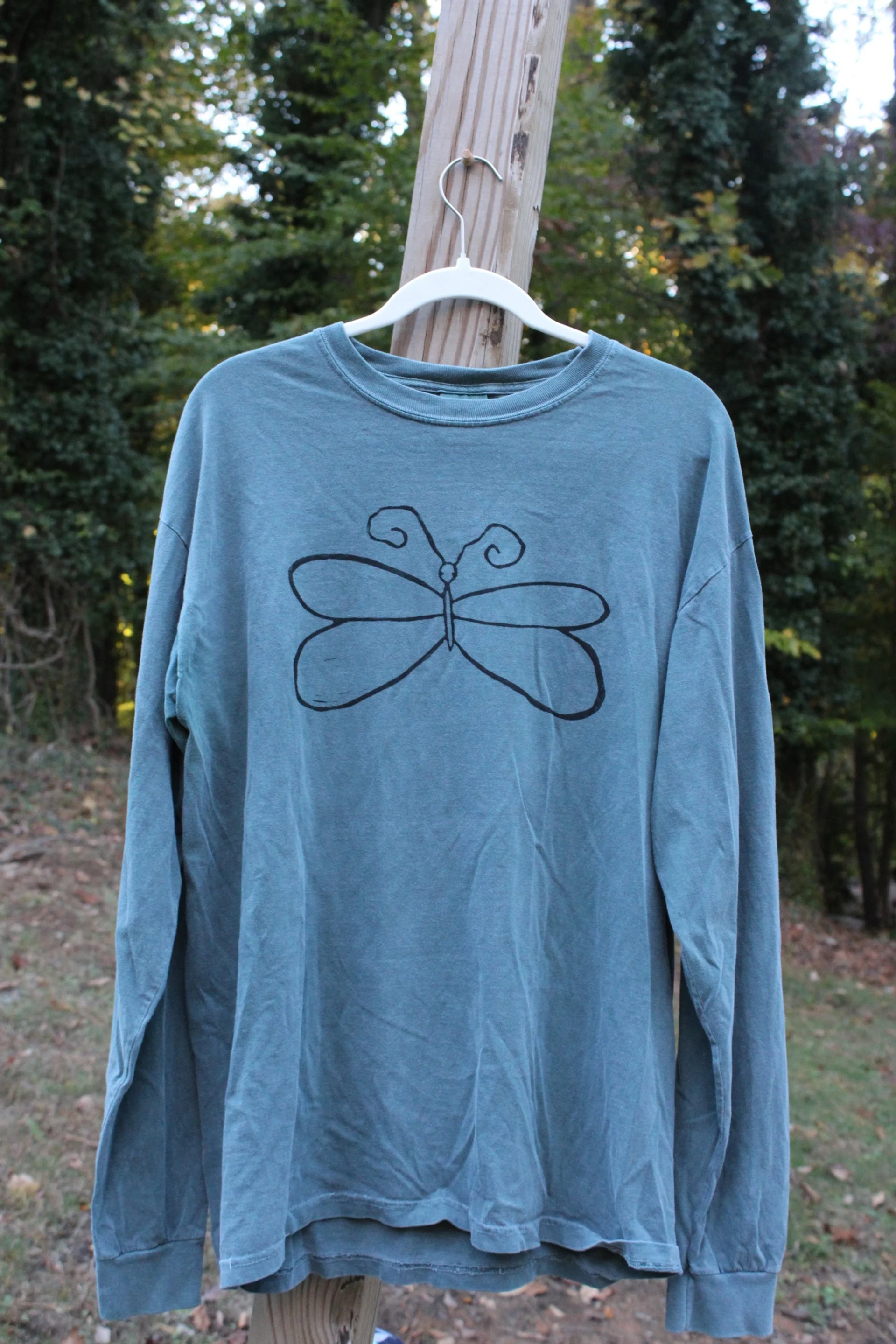 green long sleeve