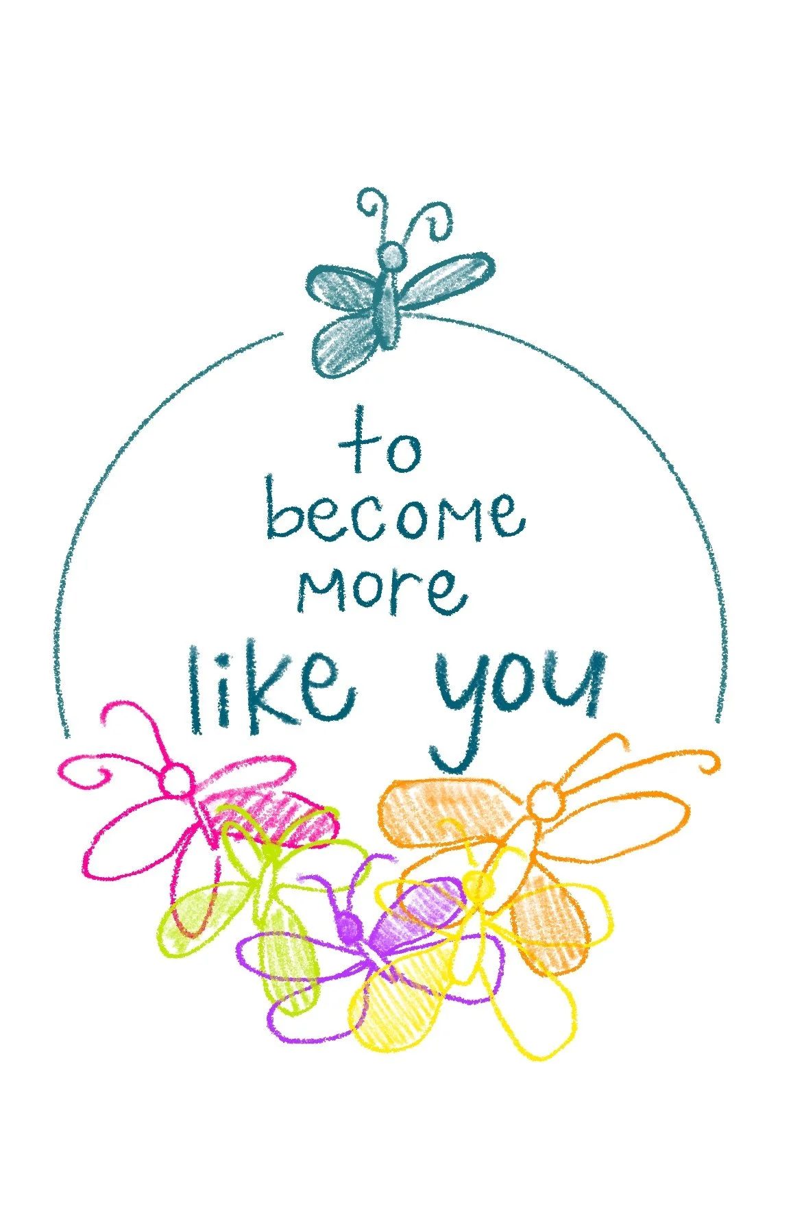 to become more like you