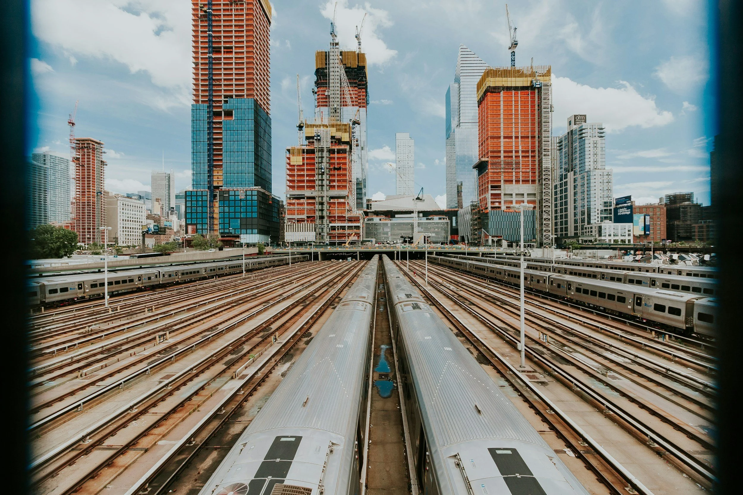 Oranssi technician working on a roof project