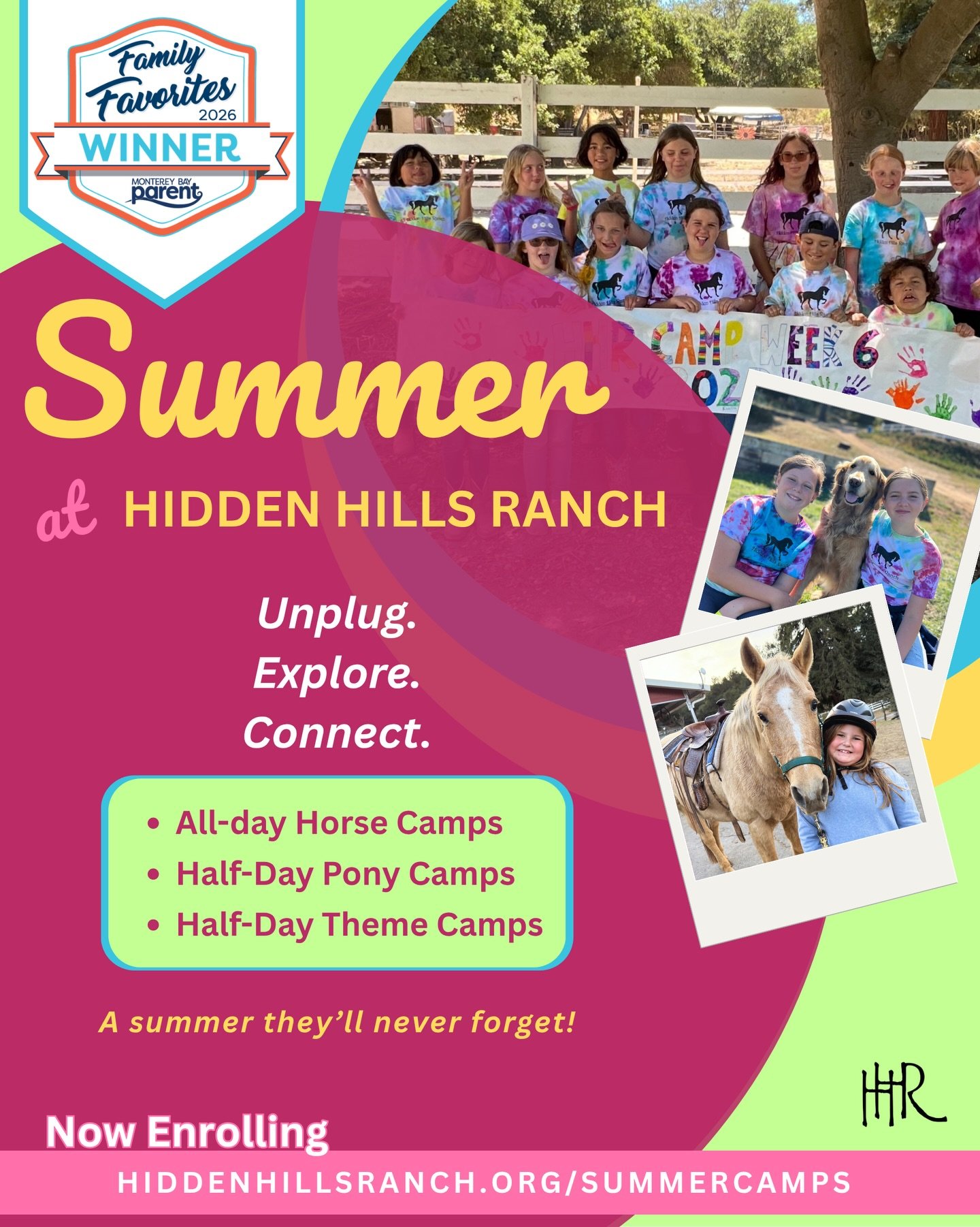 Summer is coming fast&hellip; have you locked in camp yet? ☀️

At Hidden Hills Ranch, summer looks a little different.

🐴 Horse &amp; pony camps
🐐 Hands-on animal experiences
🌿 Outdoor adventure
🎨 Creativity, confidence, and connection

It&rsquo;