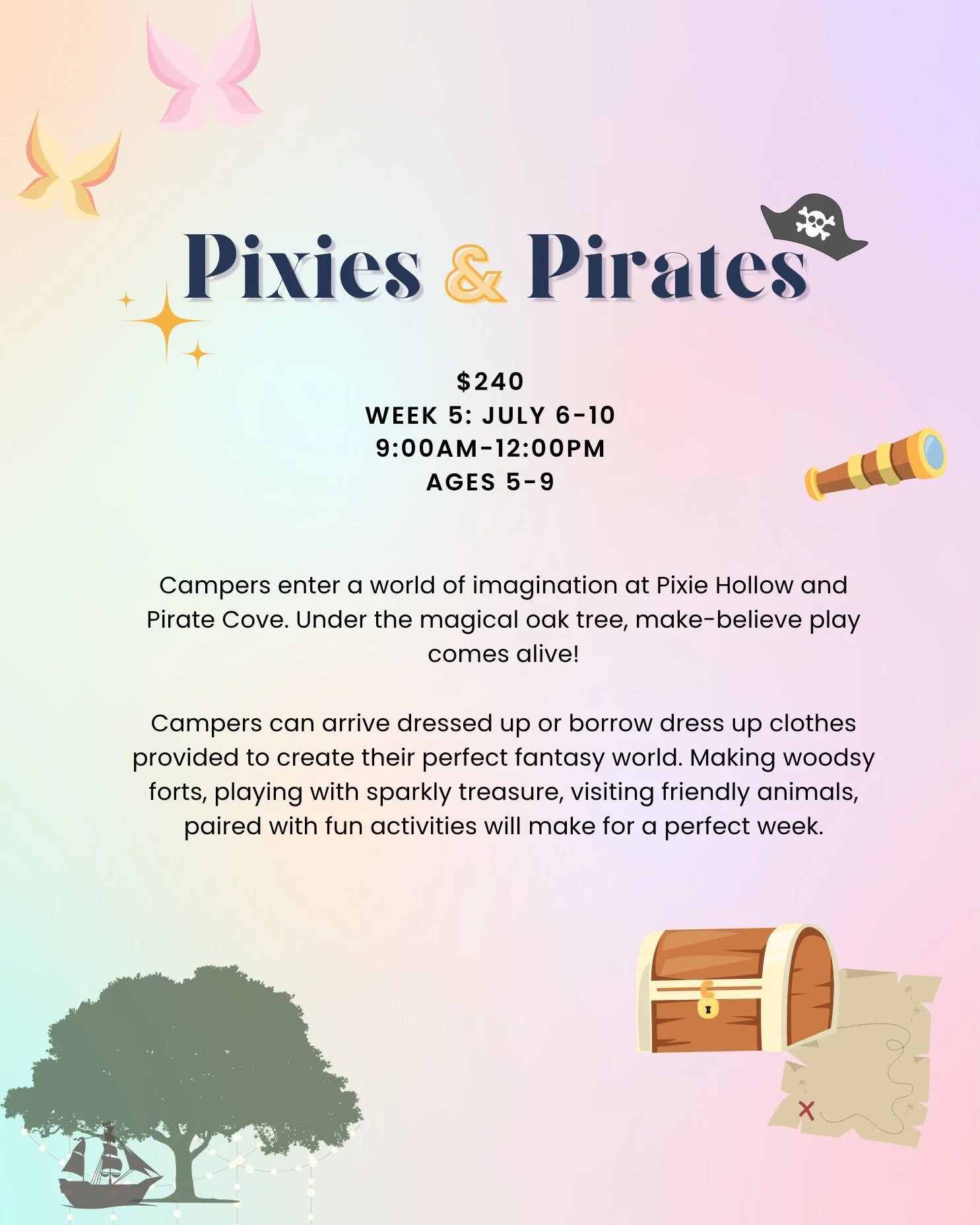 ✨ Summer imagination starts here at  Hidden Hills Ranch￼ ✨

From magical forests and pirate treasure hunts to exploring America&rsquo;s national parks, these themed camps are packed with creativity, adventure, animals, and hands on fun your kids will