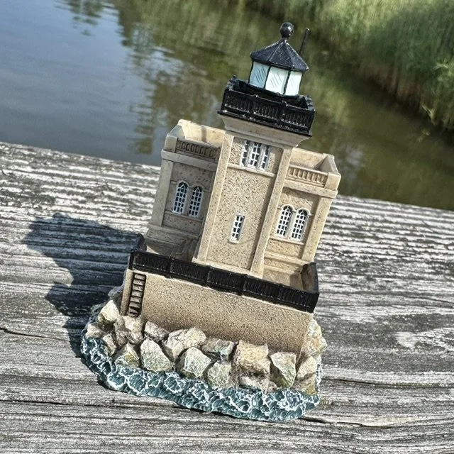 Miniature Numbered Huntington Lighthouse