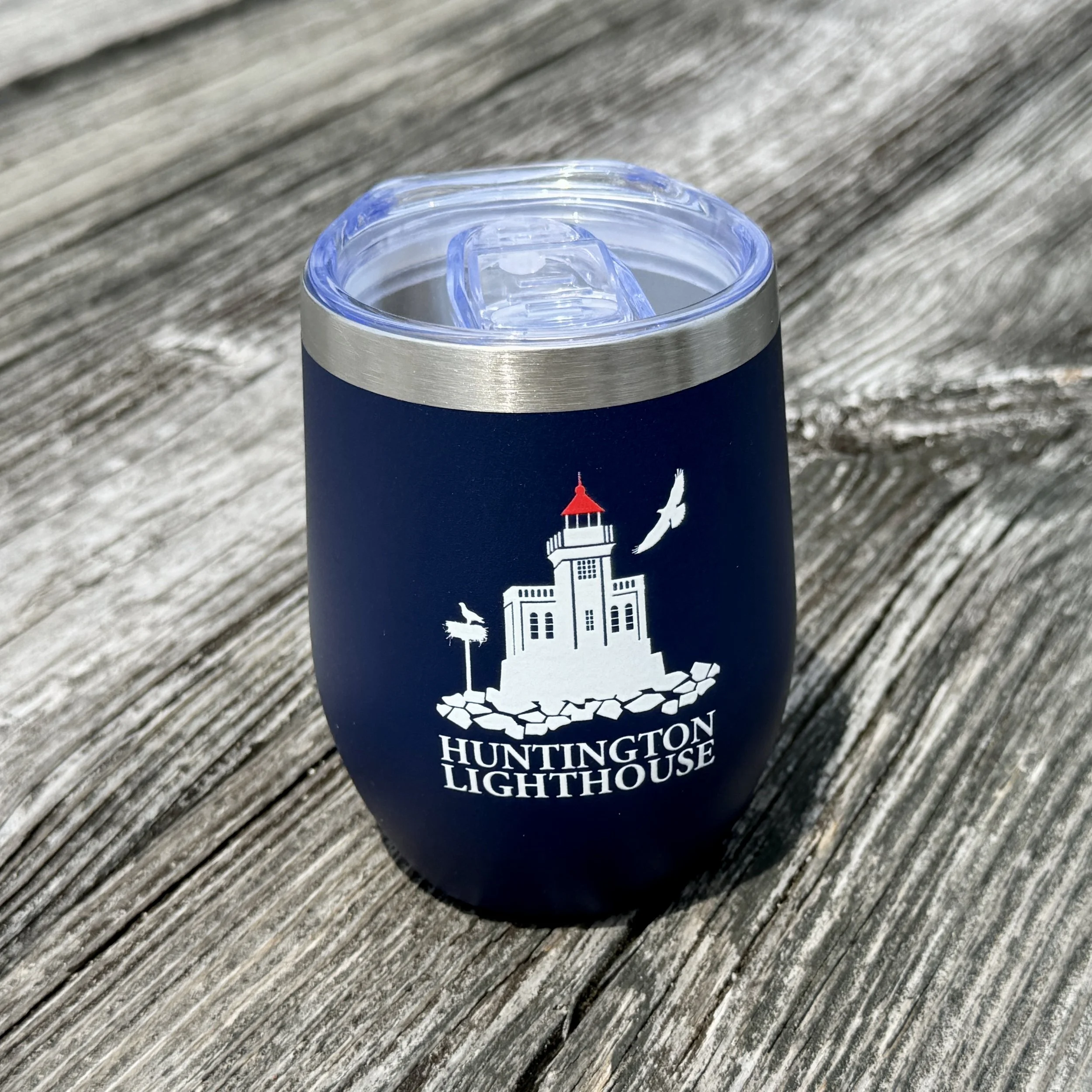 Insulated Huntington Lighthouse Reusable Cup