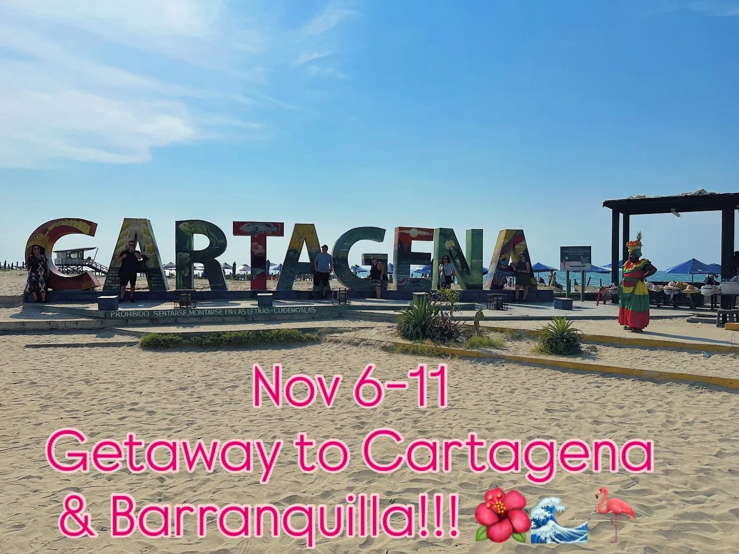 NEW TRIP ALERT!!!! Join me Nov 6&ndash;11 for a 5-night retreat to Cartagena &amp; Barranquilla, Colombia &mdash; designed for ladies who want culture, connection &amp; an unforgettable experience. 🇨🇴💃🪩⛱️☀️🍷

Here&rsquo;s what&rsquo;s waiting fo