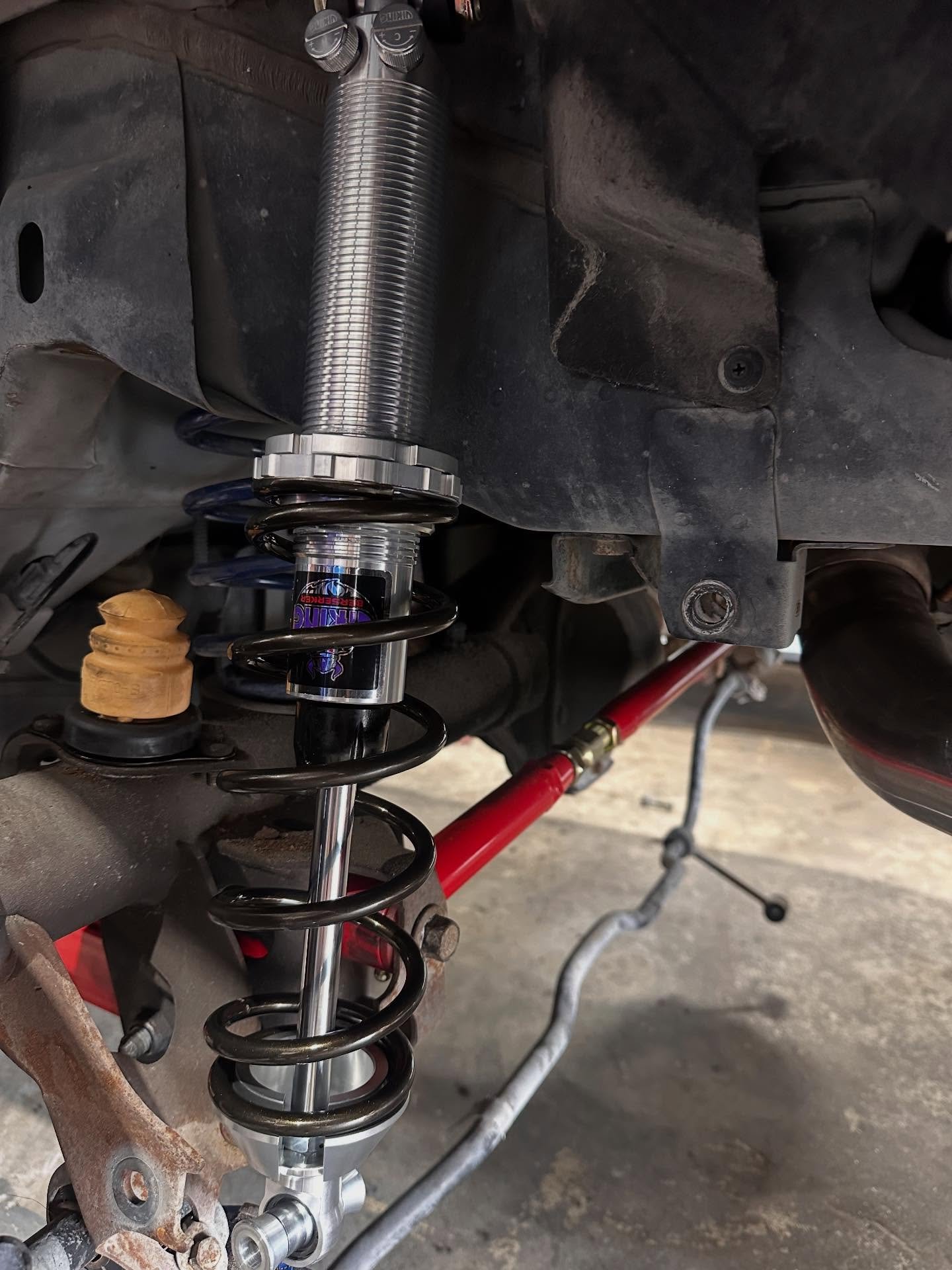 Throwing the Keltrac Innovations coil over system, aux trans cooler, and full BMR suspension and Powerstop brake system at this S-197 that we put together about a year ago.