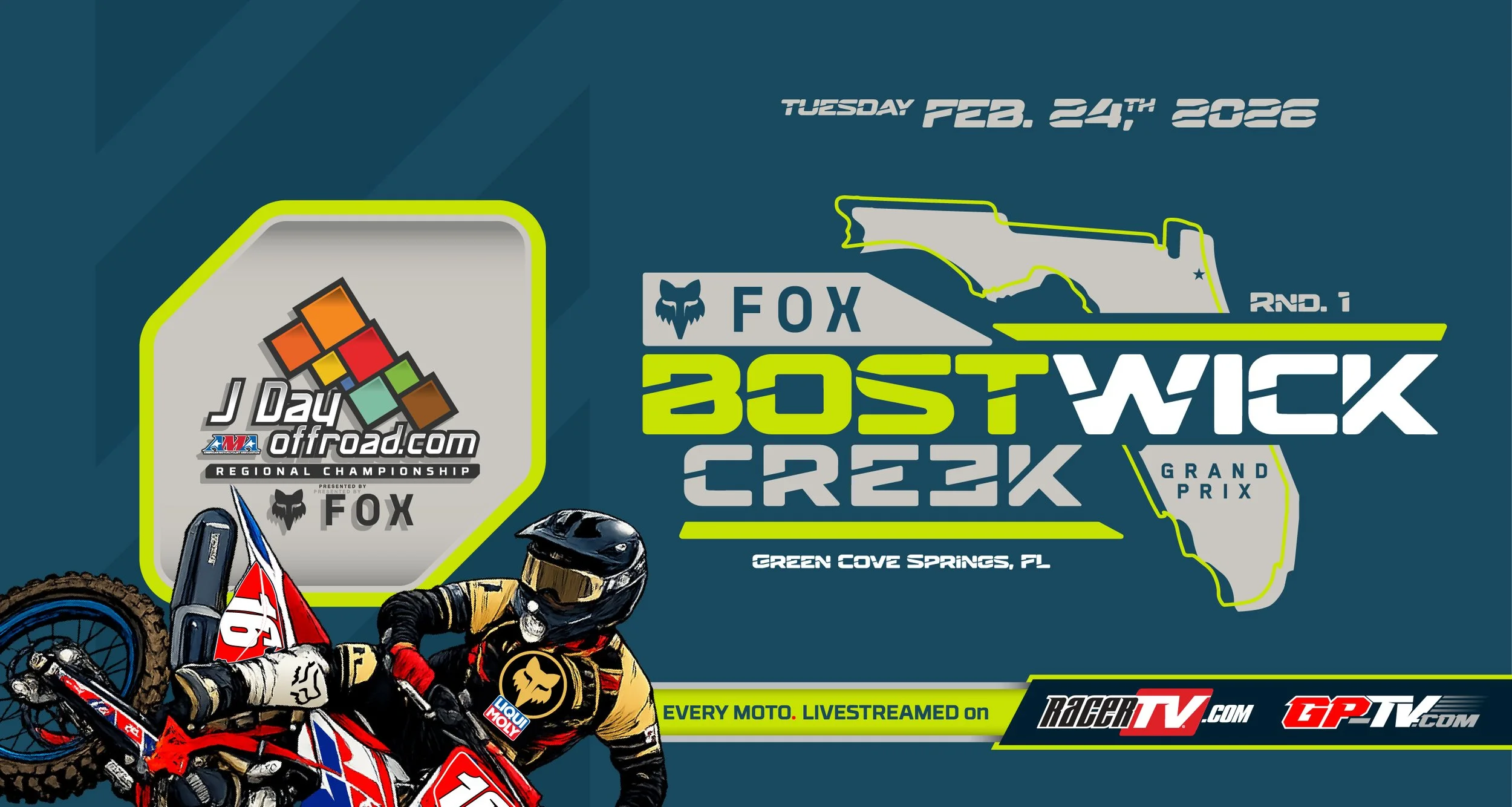 BOSTWICK CREEK GP - RD 1 >> LIVE BROADCAST