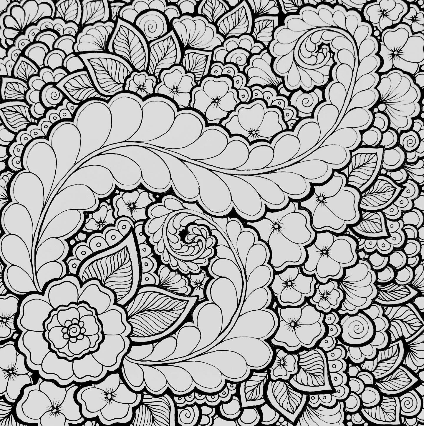 I drew myself into a corner on this one! Even though I have plenty of motifs, I didn&rsquo;t notice until I was about 3/4 of the way through that all the motifs are veeeery similar in shape! There&rsquo;s next to no contrast in the design, so that me