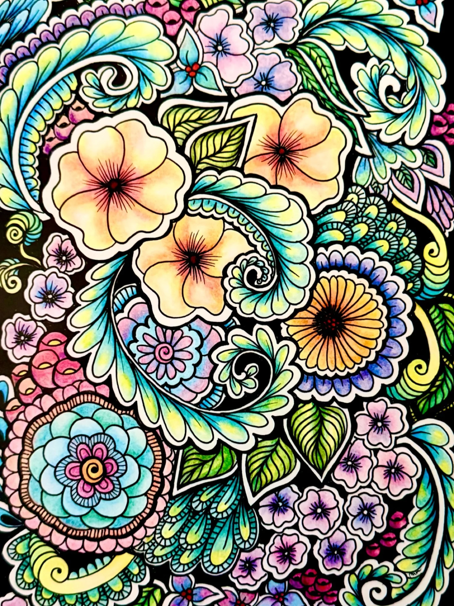 Are #ThrowbackThursdays still a thing?! 

I&rsquo;m throwing back to this time a year ago, when I finished my first piece in this style, What a Wonderful World. While I&rsquo;ve been doodling for longer than that, it was a year ago that I found my si