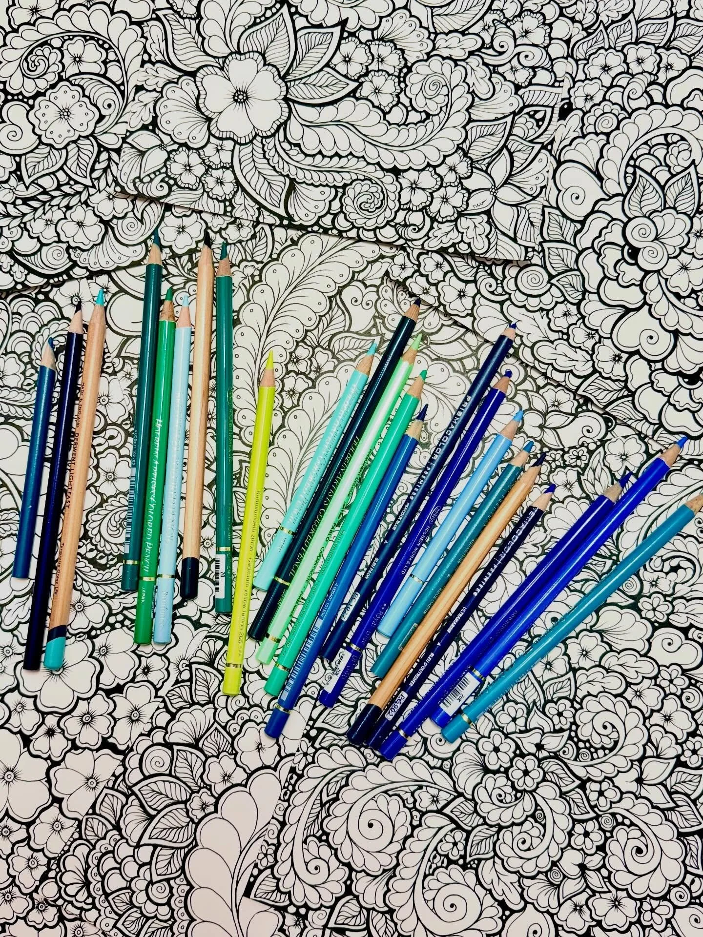 I am very, very behind on my colouring. Or, if you&rsquo;re a glass half full kind of person, I&rsquo;m very far ahead on my drawing! I&rsquo;ve got 15 drawings ready for colour, thanks to 17 Christmas market days over the last few weeks. I&rsquo;m l