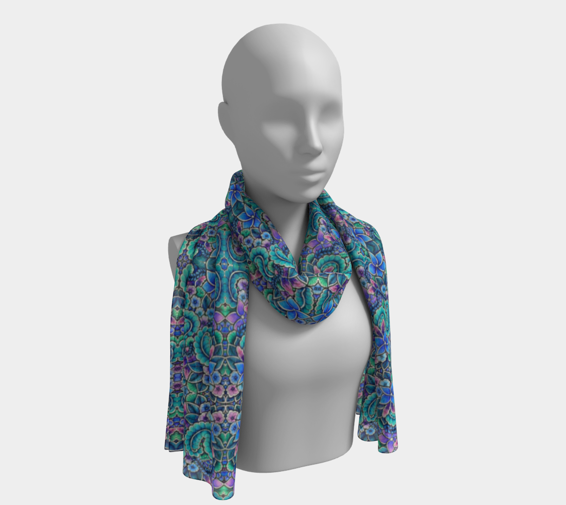 Flowers in Your Hair Scarf