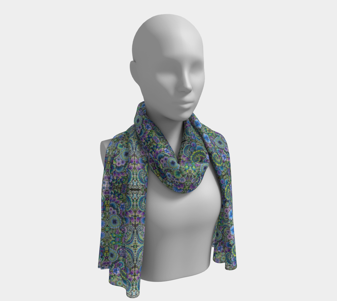 Life is a Flower Long Scarf