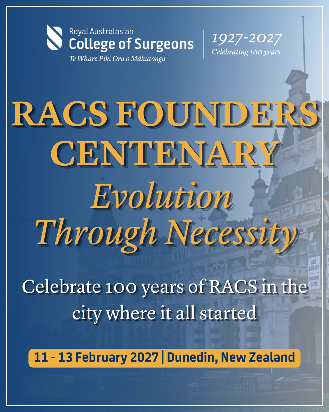 RACS Founders Centenary