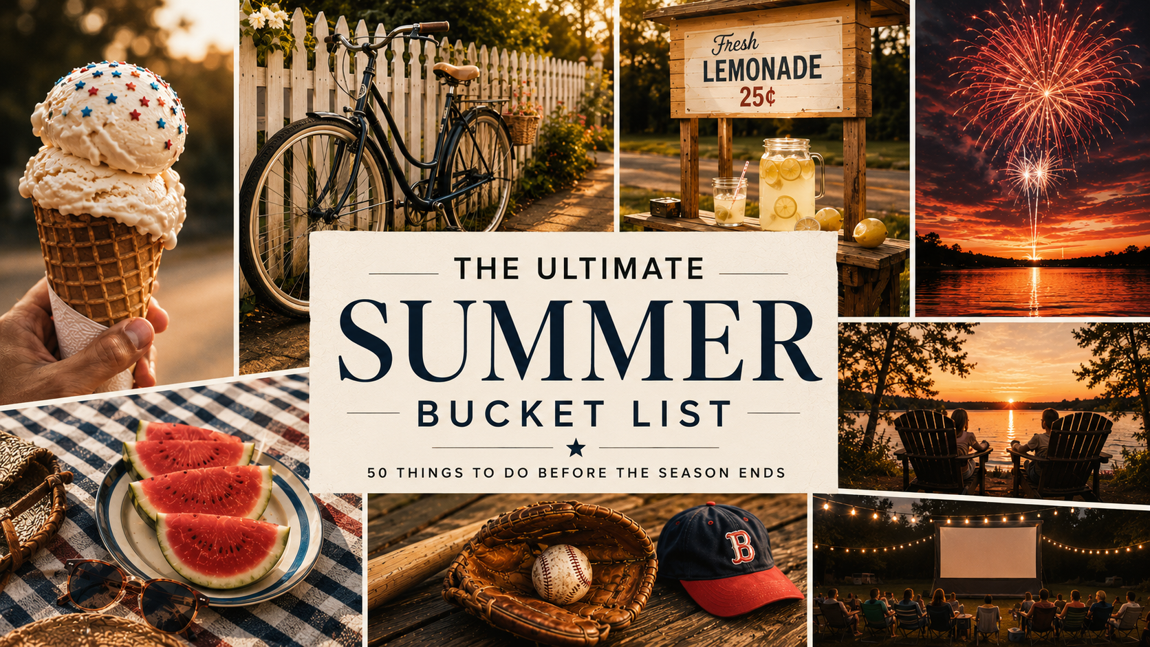 The Ultimate Summer Bucket List: 50 Things to Do Before the Season Ends