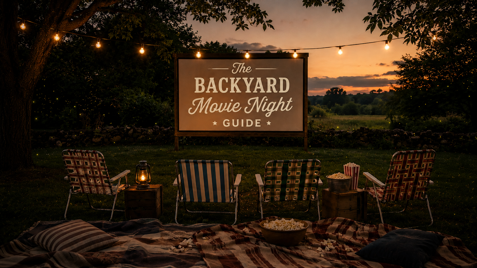 The Backyard Movie Night Guide: A Truly Underrated Summer Tradition