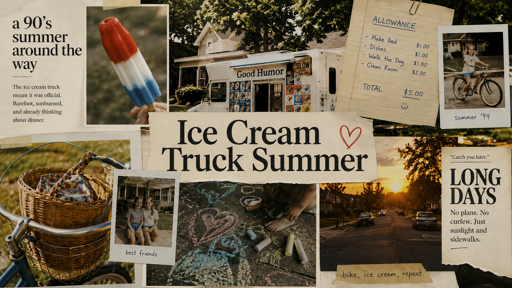 Ice Cream Truck Summer: A Core Childhood Memory