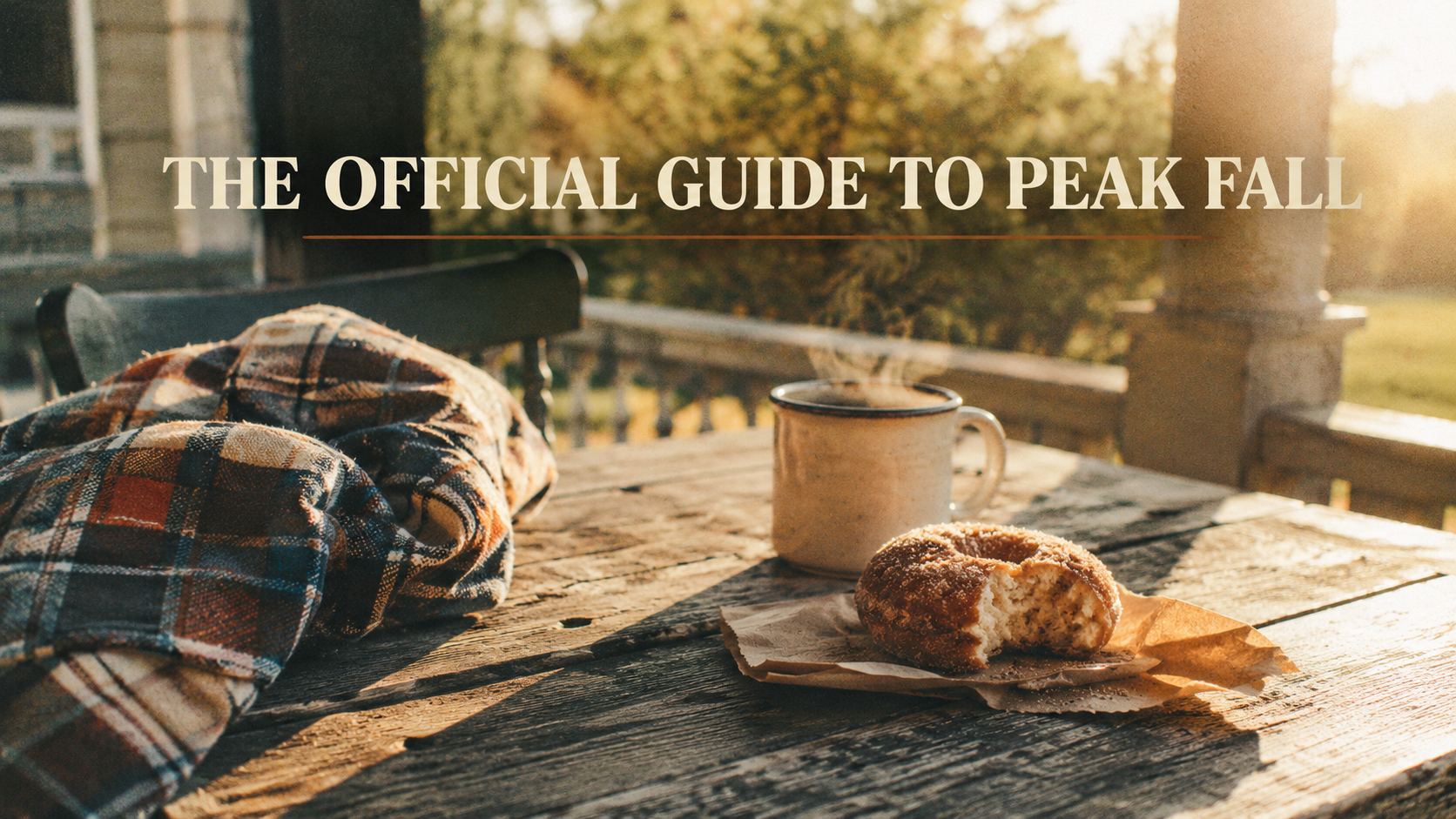 The Official Guide to Peak Fall: 50 Bucket List Items