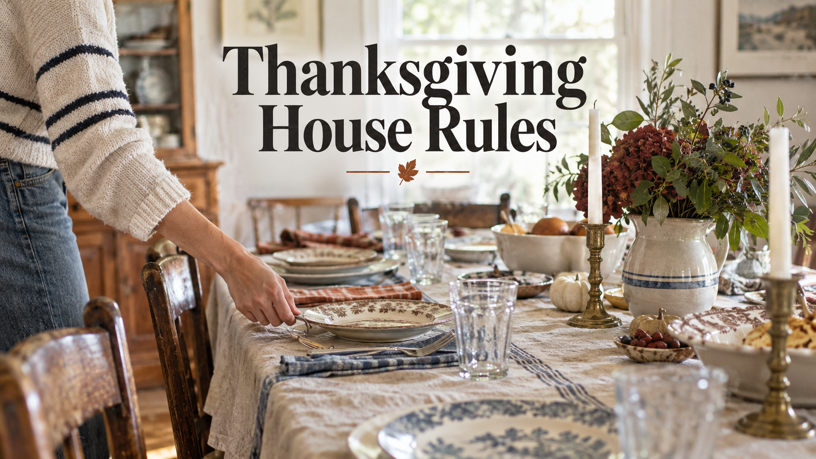 Thanksgiving House Rules