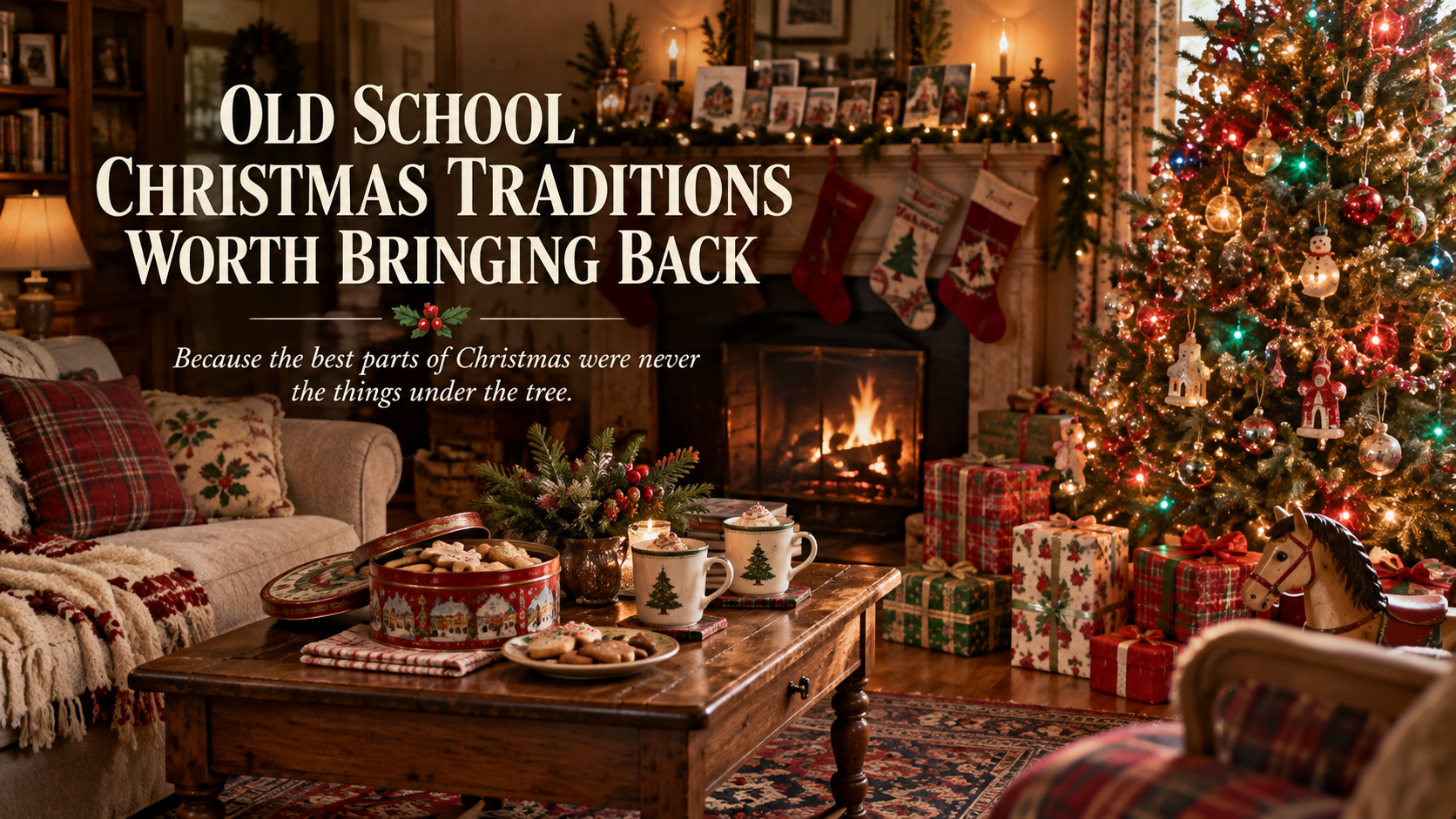 Old School Christmas Traditions Worth Bringing Back