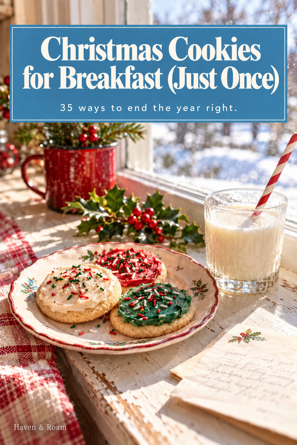 Christmas Cookies for Breakfast