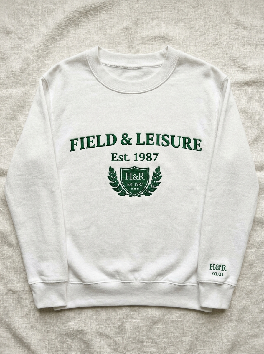 Field & Leisure Embroidered Sweatshirt