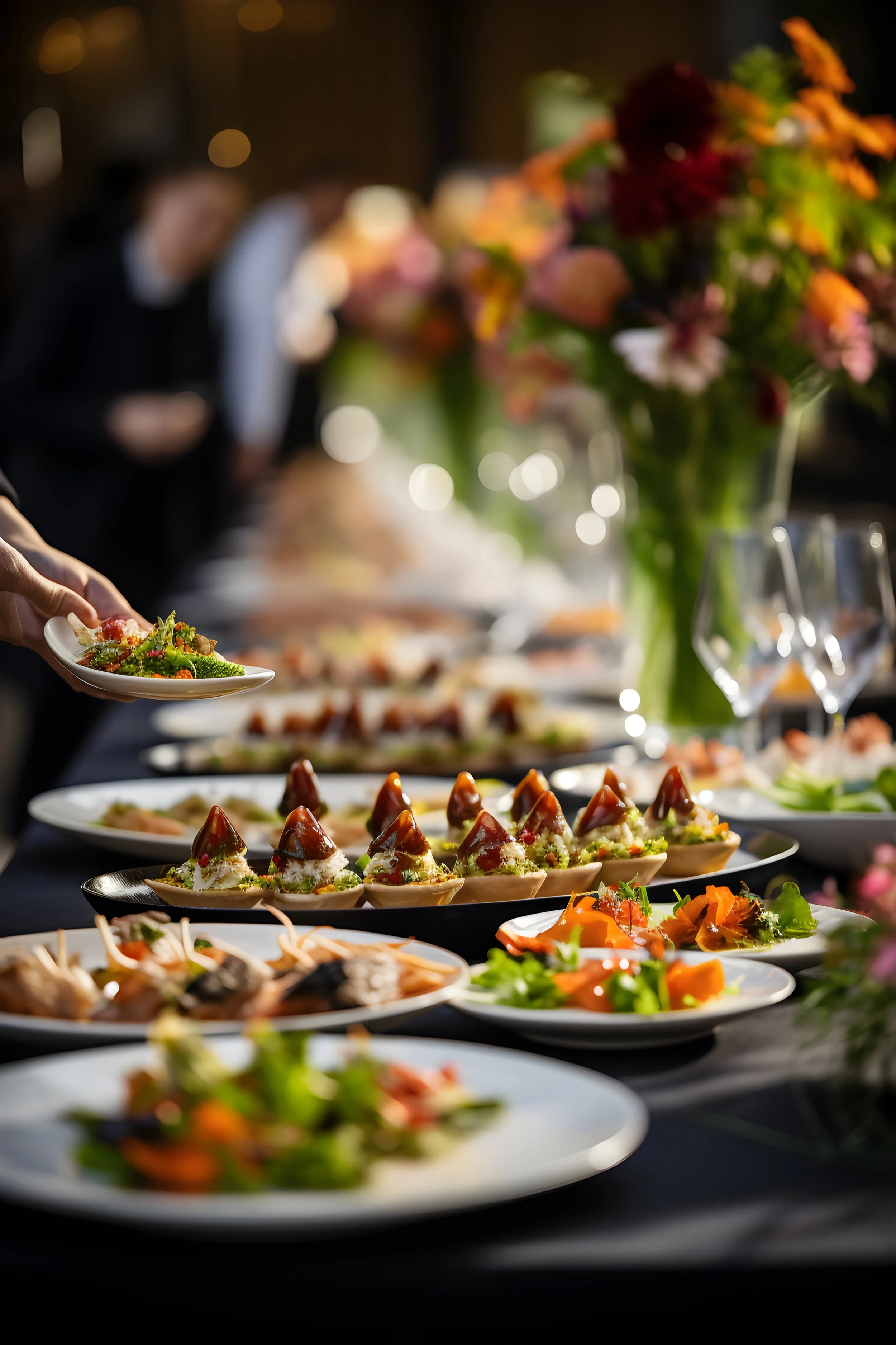 BUFFET, ESTACIONES O SERVICIO EN MESA: CÓMO ELEGIR
