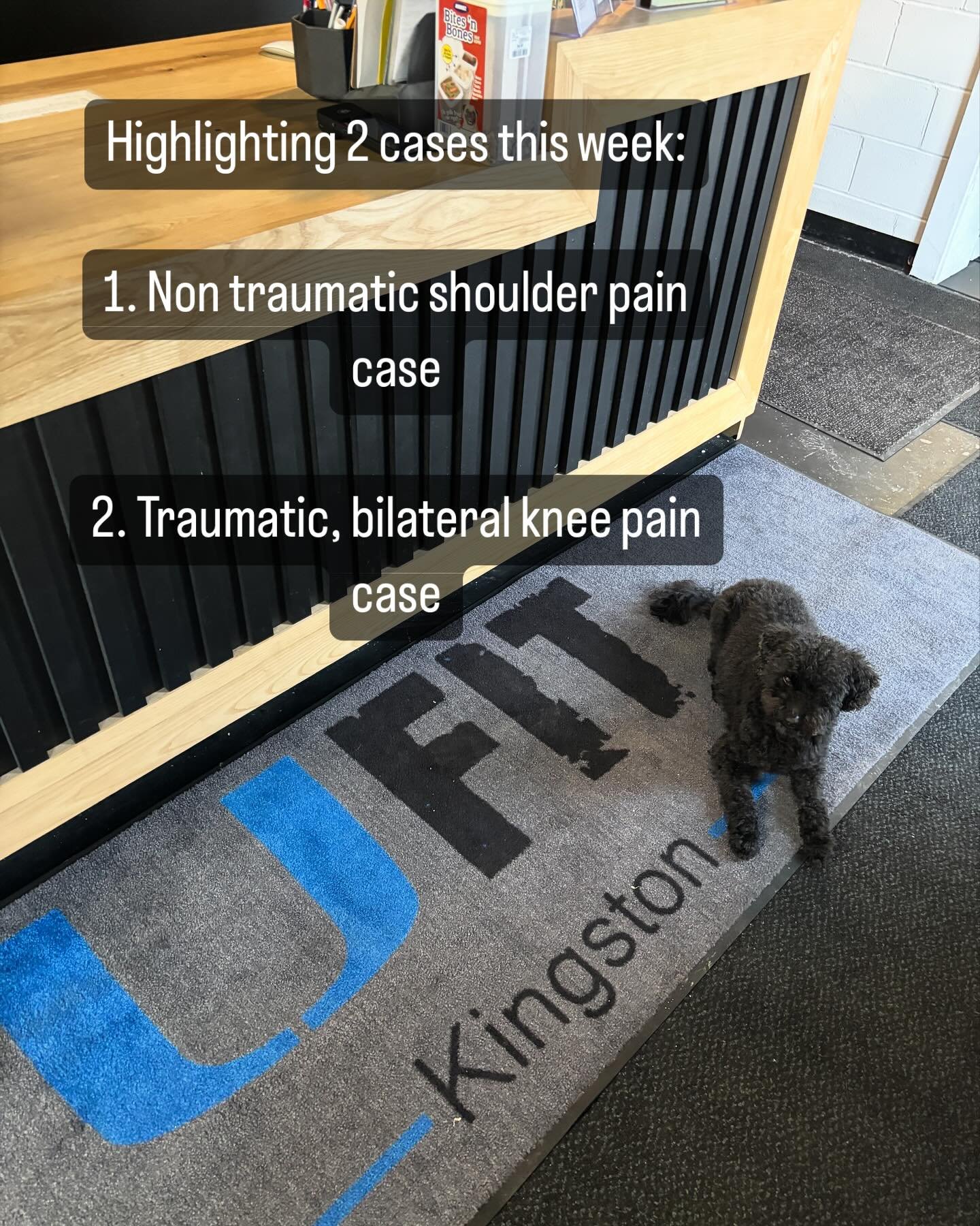Our first case is a non traumatic shoulder injury. It has been ongoing for nearly 6 months, with no known cause. It gets in the way of daily activities and hobbies, such as golf. No major strength deficits were seen, but there was pain observed with 