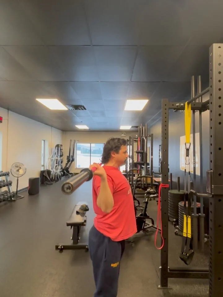 I assessed a new shoulder case, and this is what we did.

After a thorough history and physical exam, we got this client right into the gym. He&rsquo;s got strength and mobility goals we are considering and want to keep him in the gym while we work o