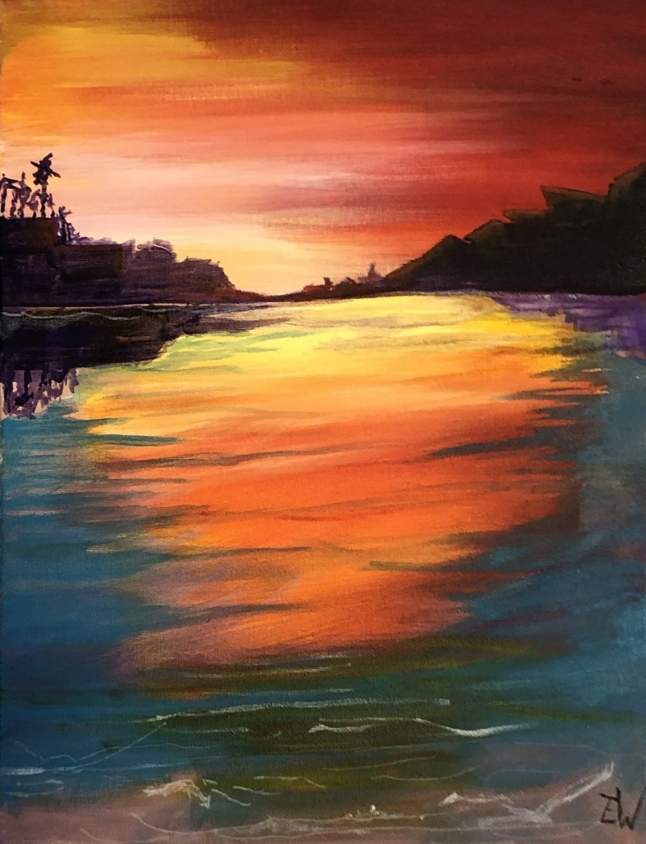 Island Pools Sunset #3