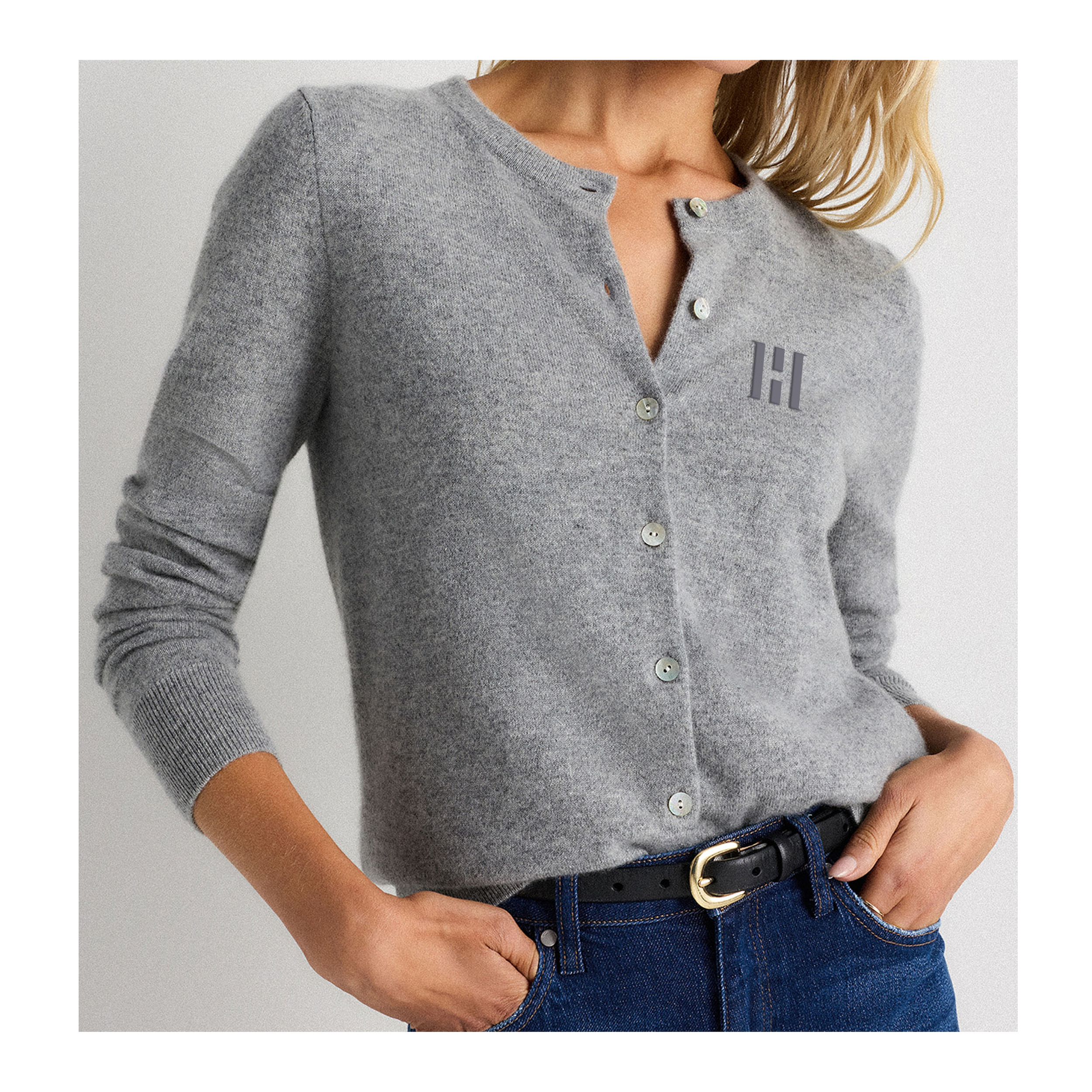 Mongolian Cashmere Cardigan