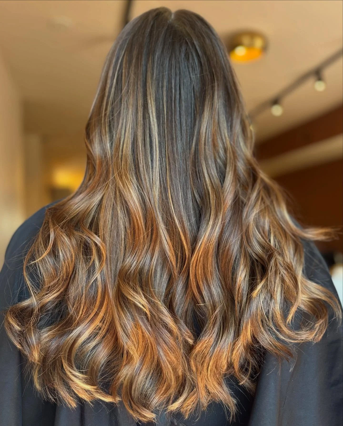 Fall is knocking. 🍂🍁
.
Color &amp; cut by @christinawaltonstudios 
.
ACCEPTING NEW CLIENTS