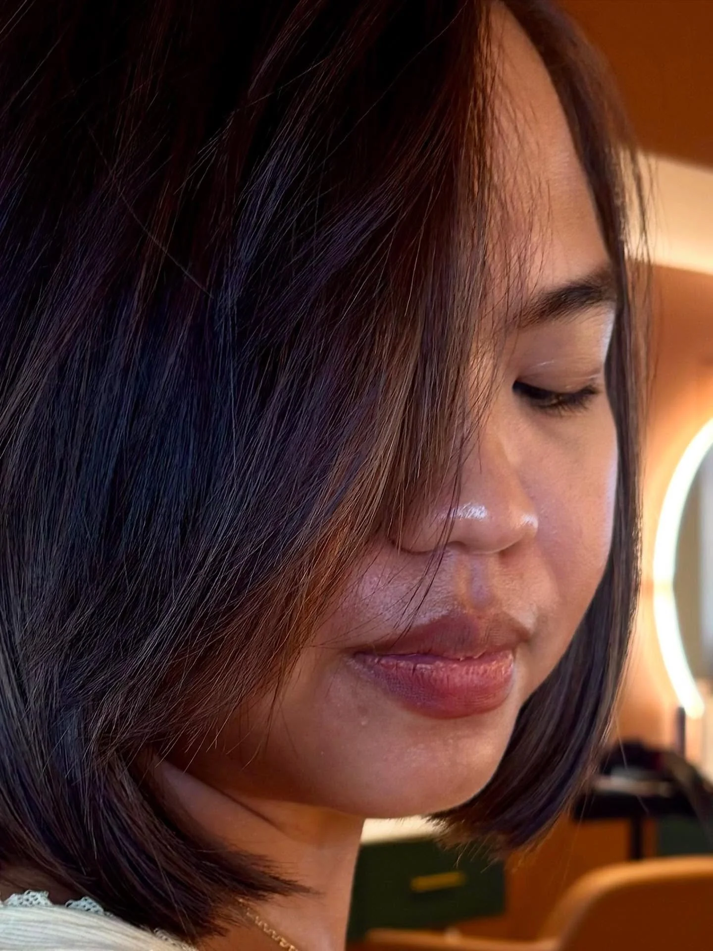 Soft cut, fresh color, and her natural beauty doing the rest.
.
Color &amp; cut by @christinawaltonstudios