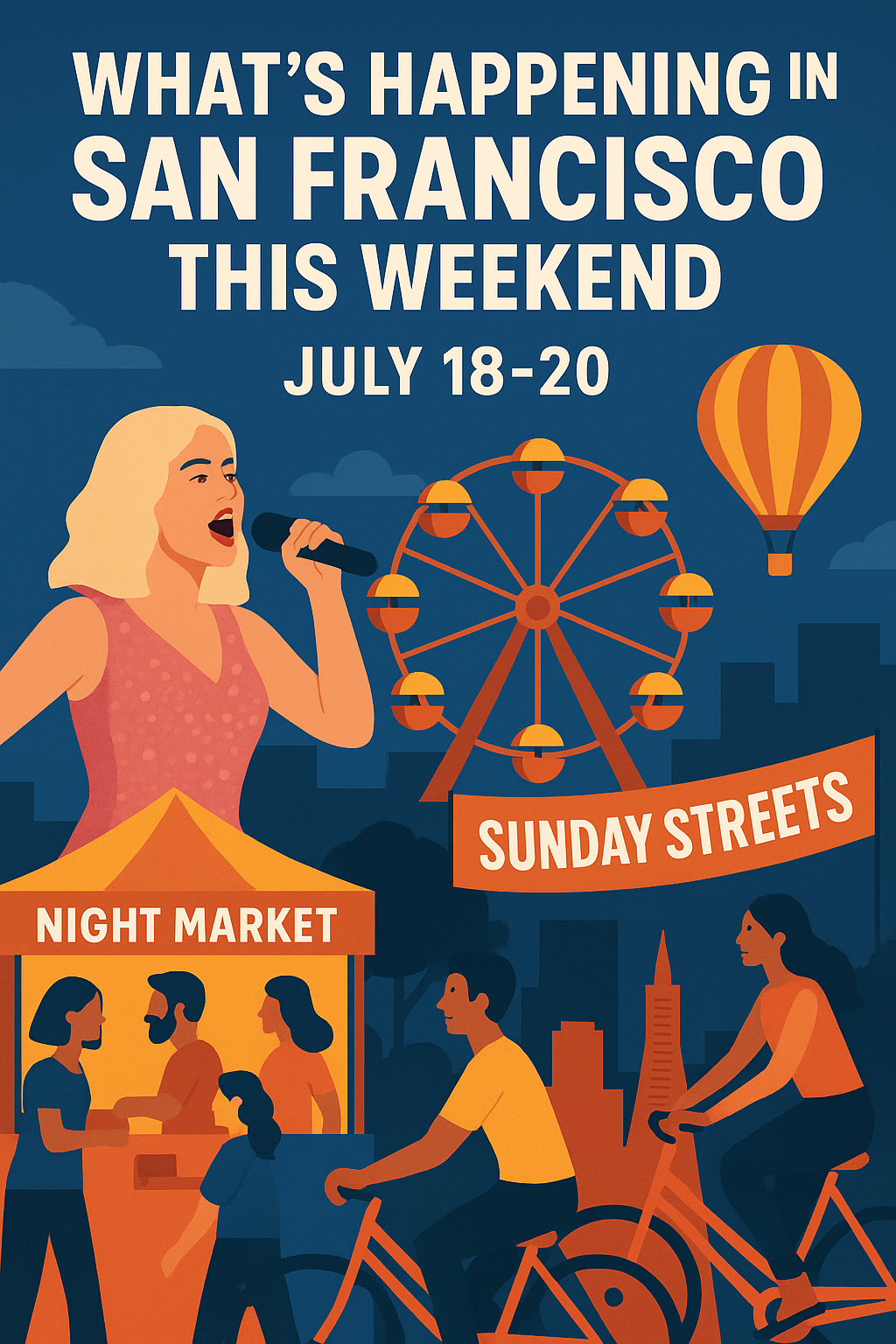 ✨ What’s Happening in San Francisco This Weekend: July 18–20, 2025